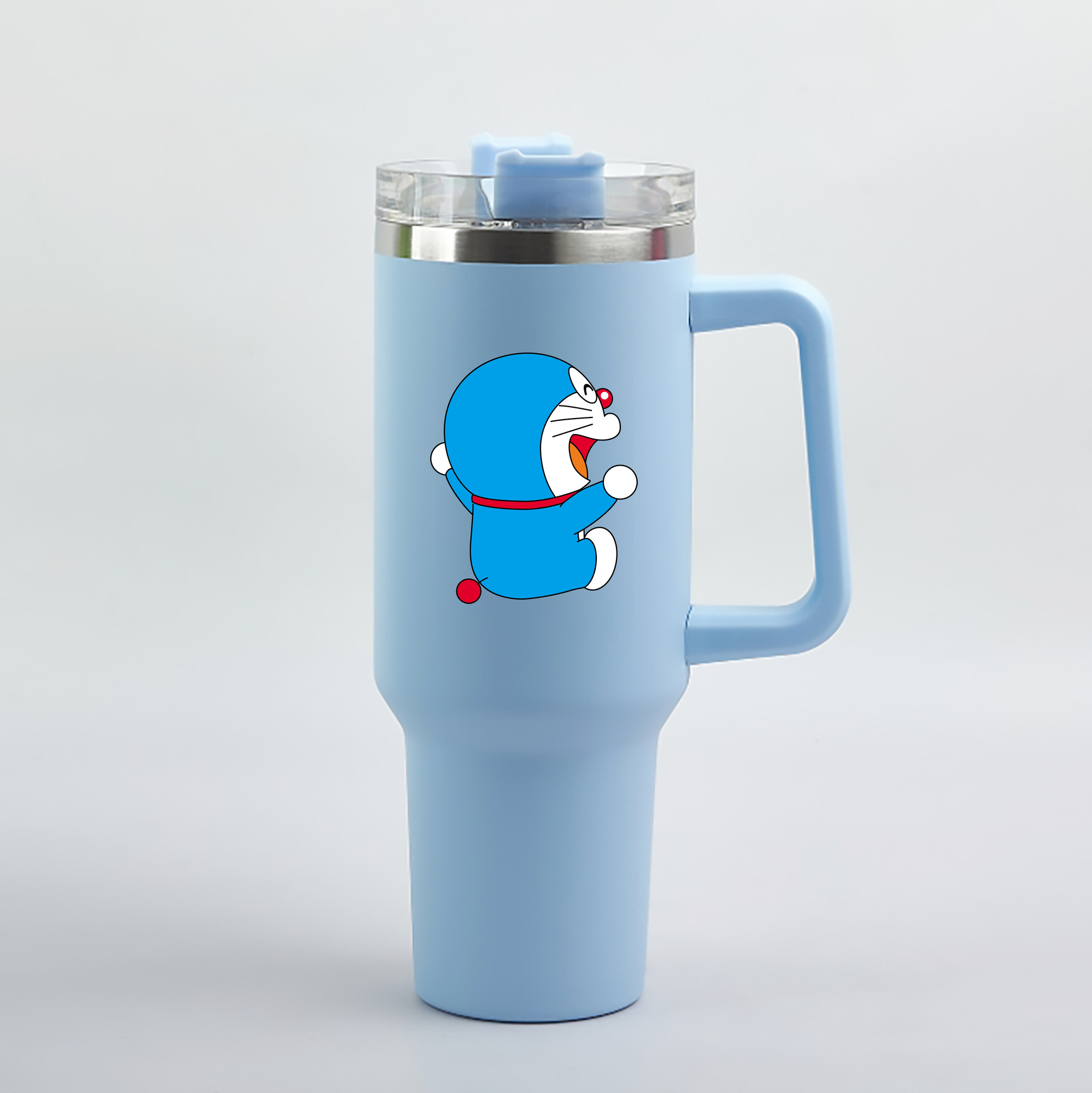 （画像用） ドラえもん Doraemon 1200mL車用タンブラー（カラープリント）