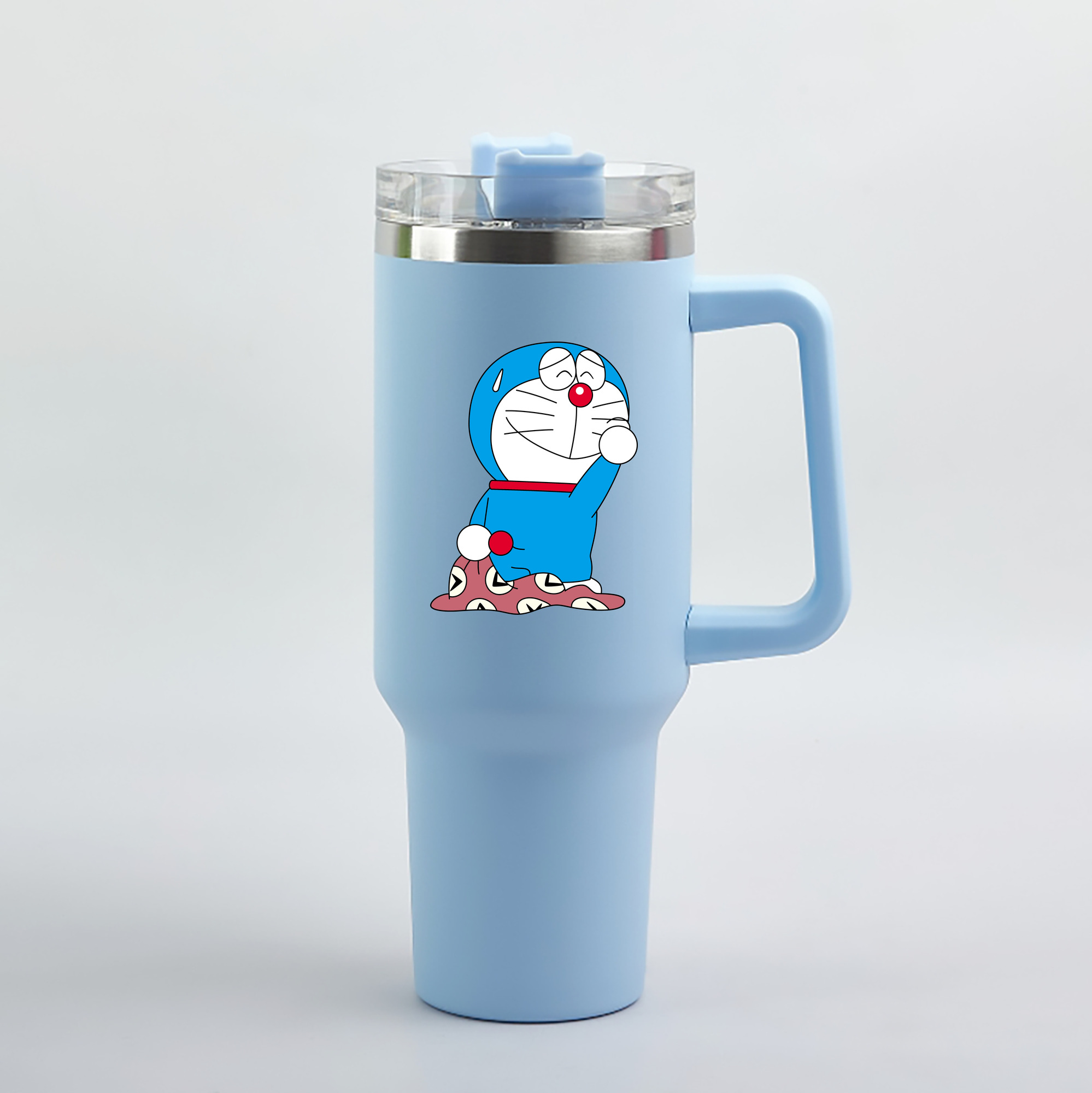 （画像用） ドラえもん Doraemon 1200mL車用タンブラー（カラープリント）