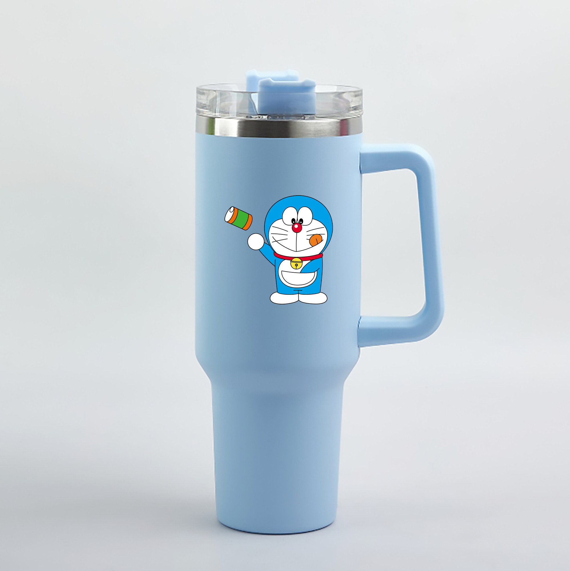 （画像用） ドラえもん Doraemon 1200mL車用タンブラー（カラープリント）