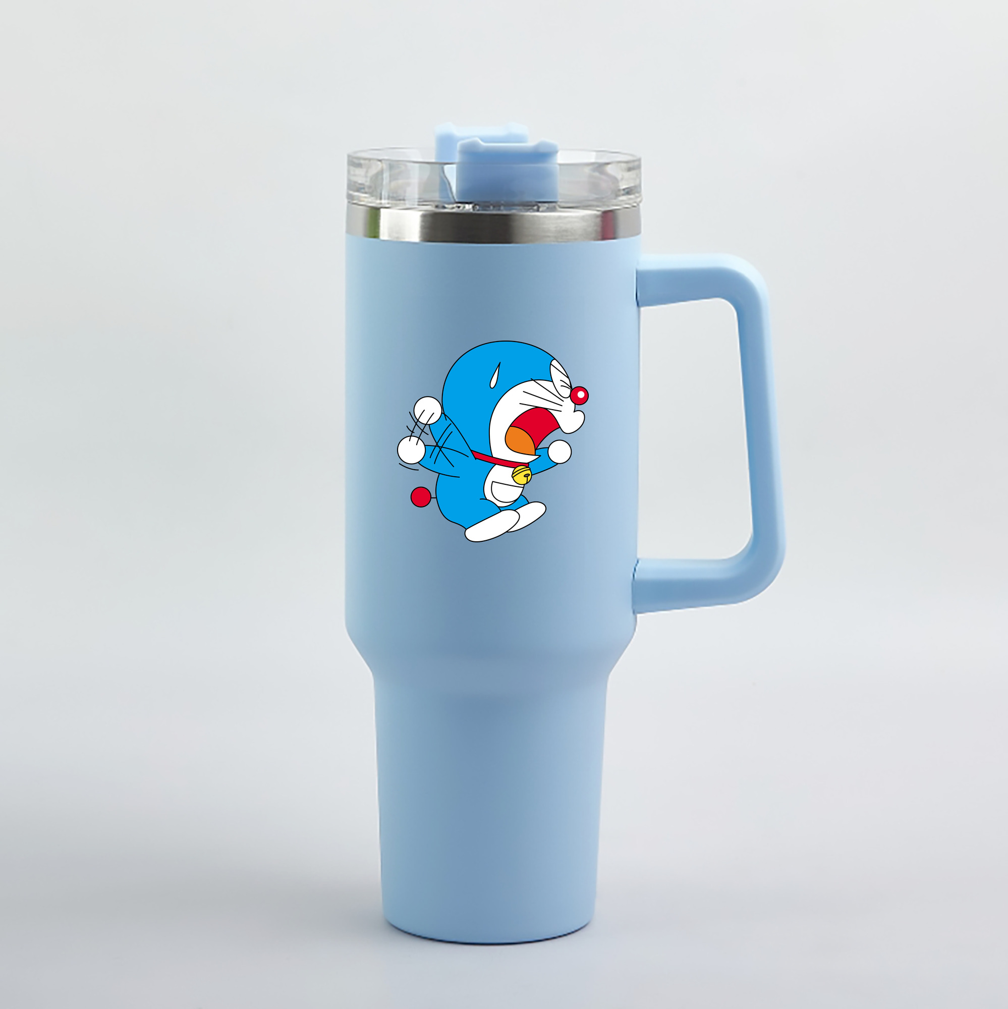 （画像用） ドラえもん Doraemon 1200mL車用タンブラー（カラープリント）