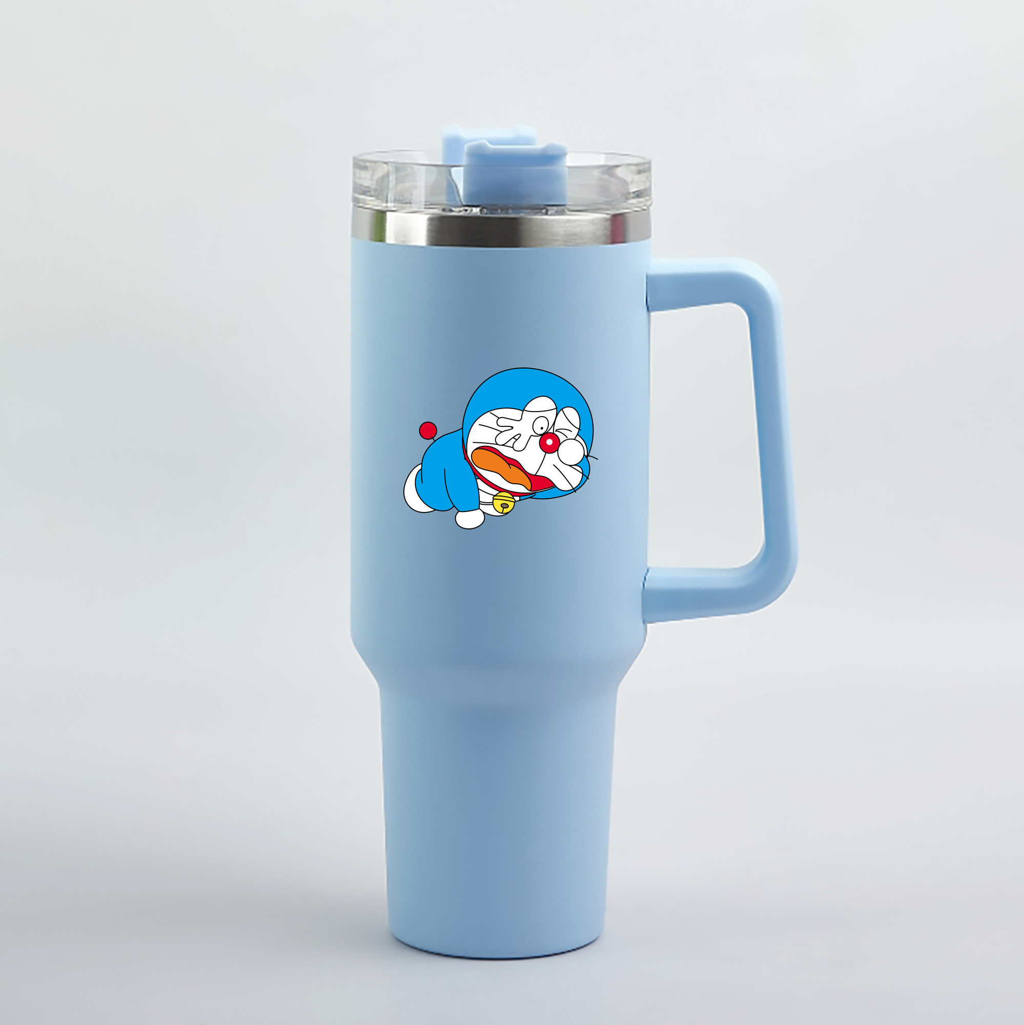 （画像用） ドラえもん Doraemon 1200mL車用タンブラー（カラープリント）