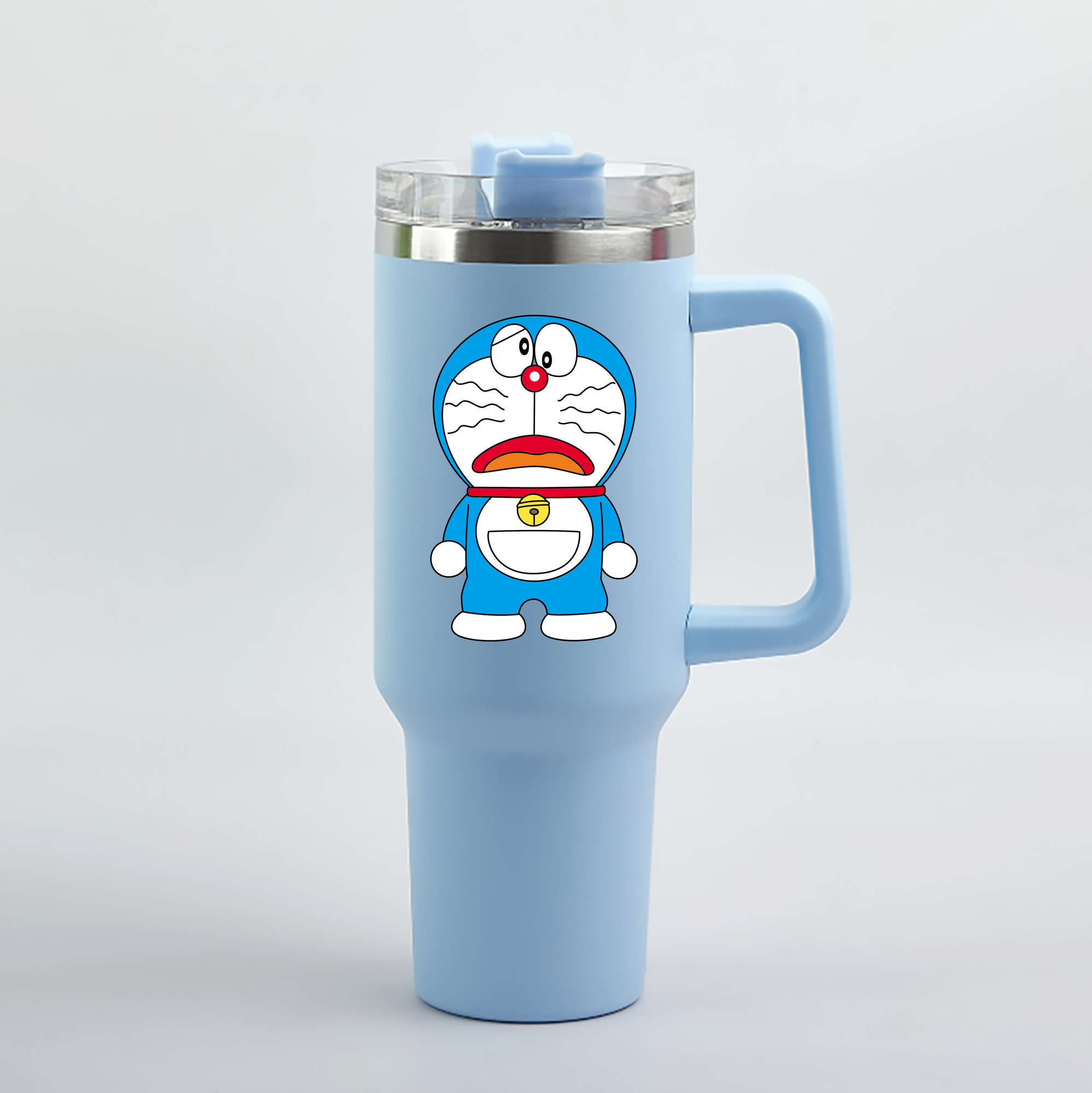 （画像用） ドラえもん Doraemon 1200mL車用タンブラー（カラープリント）