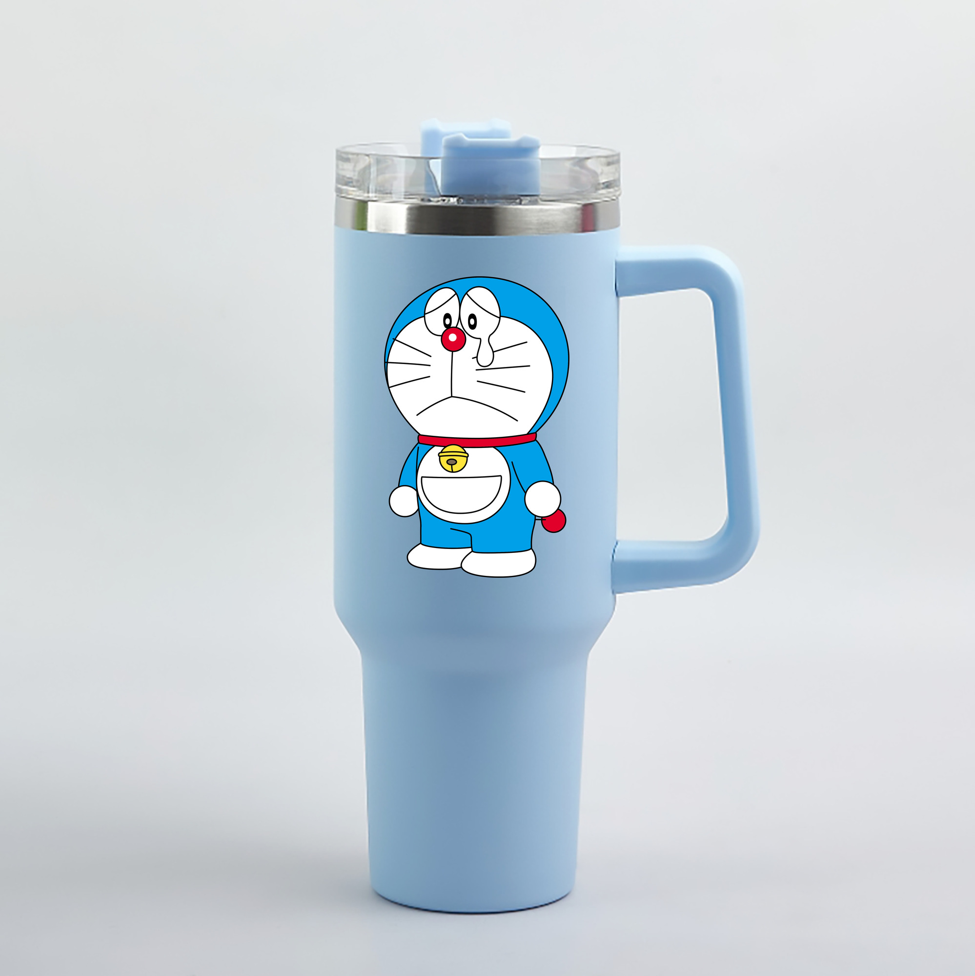 （画像用） ドラえもん Doraemon 1200mL車用タンブラー（カラープリント）