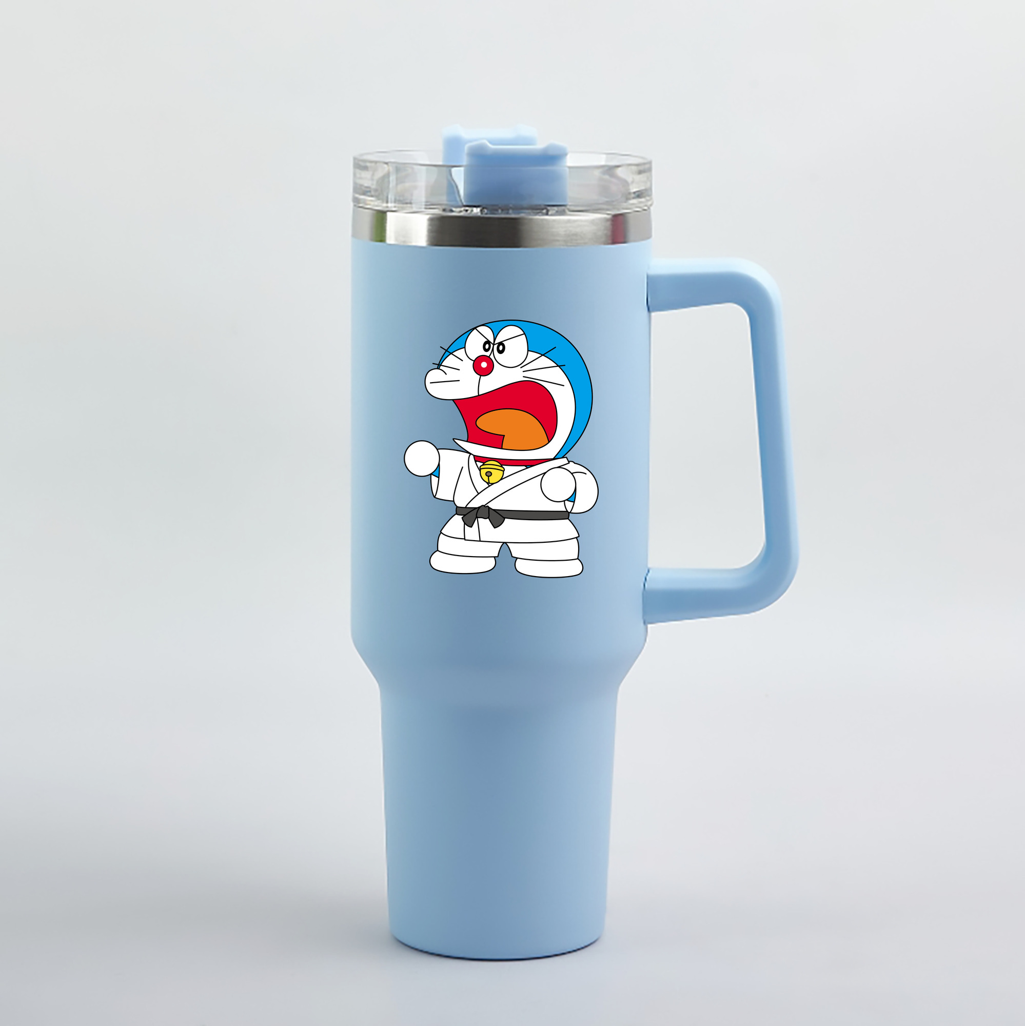 （画像用） ドラえもん Doraemon 1200mL車用タンブラー（カラープリント）