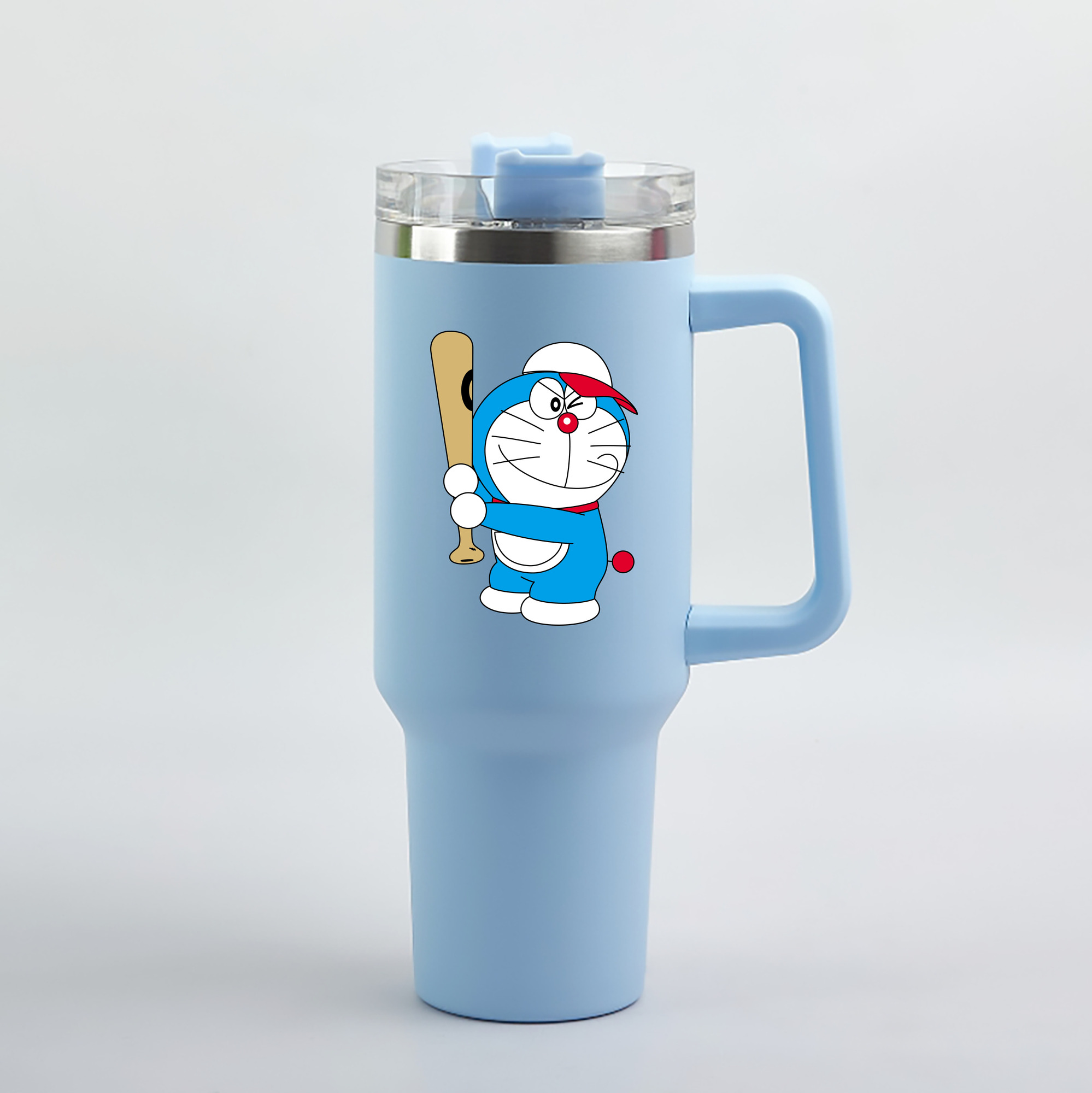 （画像用） ドラえもん Doraemon 1200mL車用タンブラー（カラープリント）