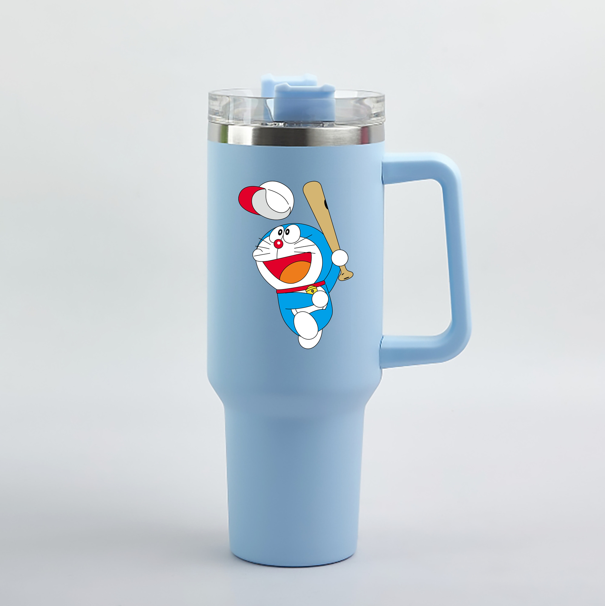（画像用） ドラえもん Doraemon 1200mL車用タンブラー（カラープリント）