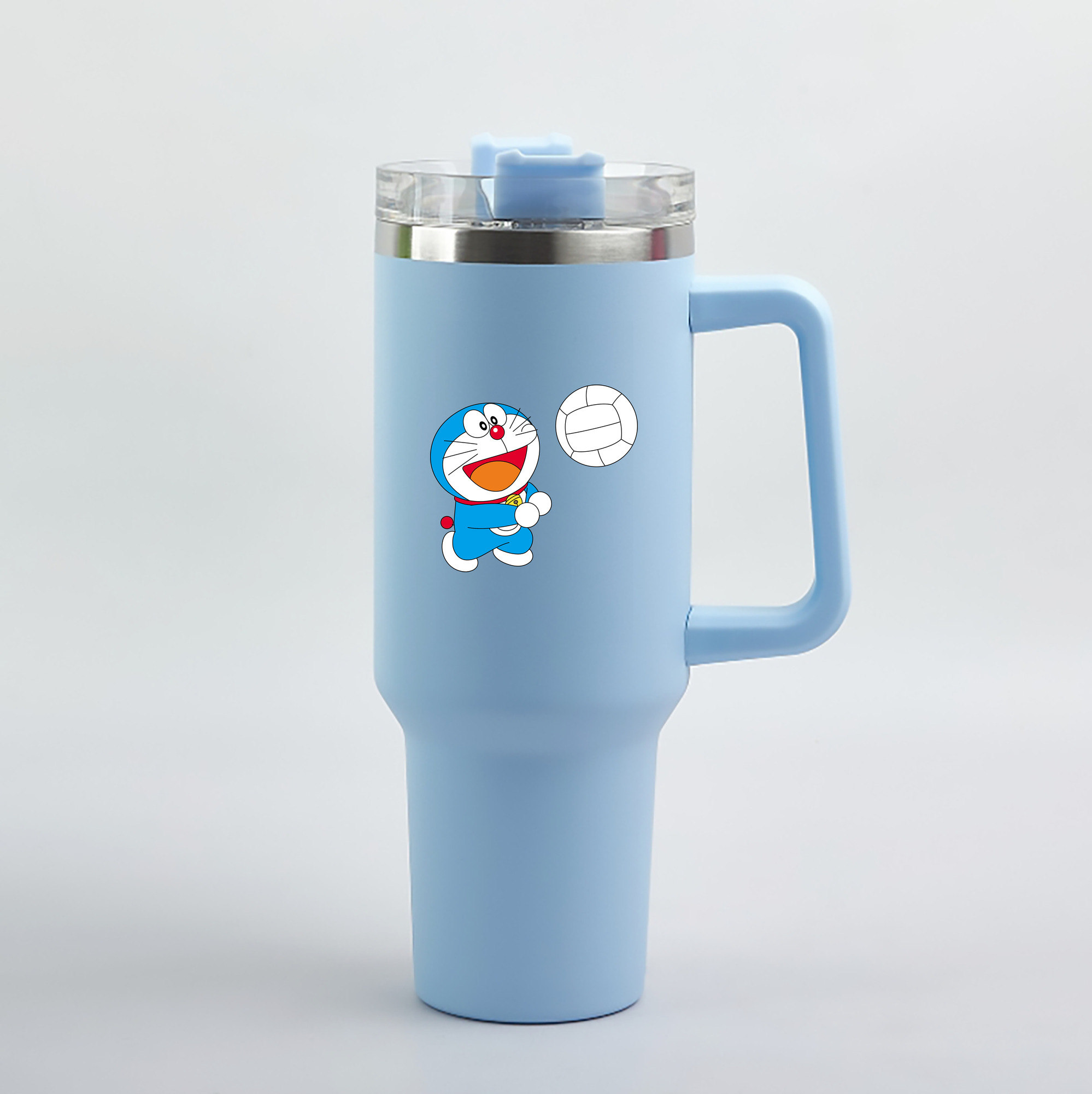 （画像用） ドラえもん Doraemon 1200mL車用タンブラー（カラープリント）