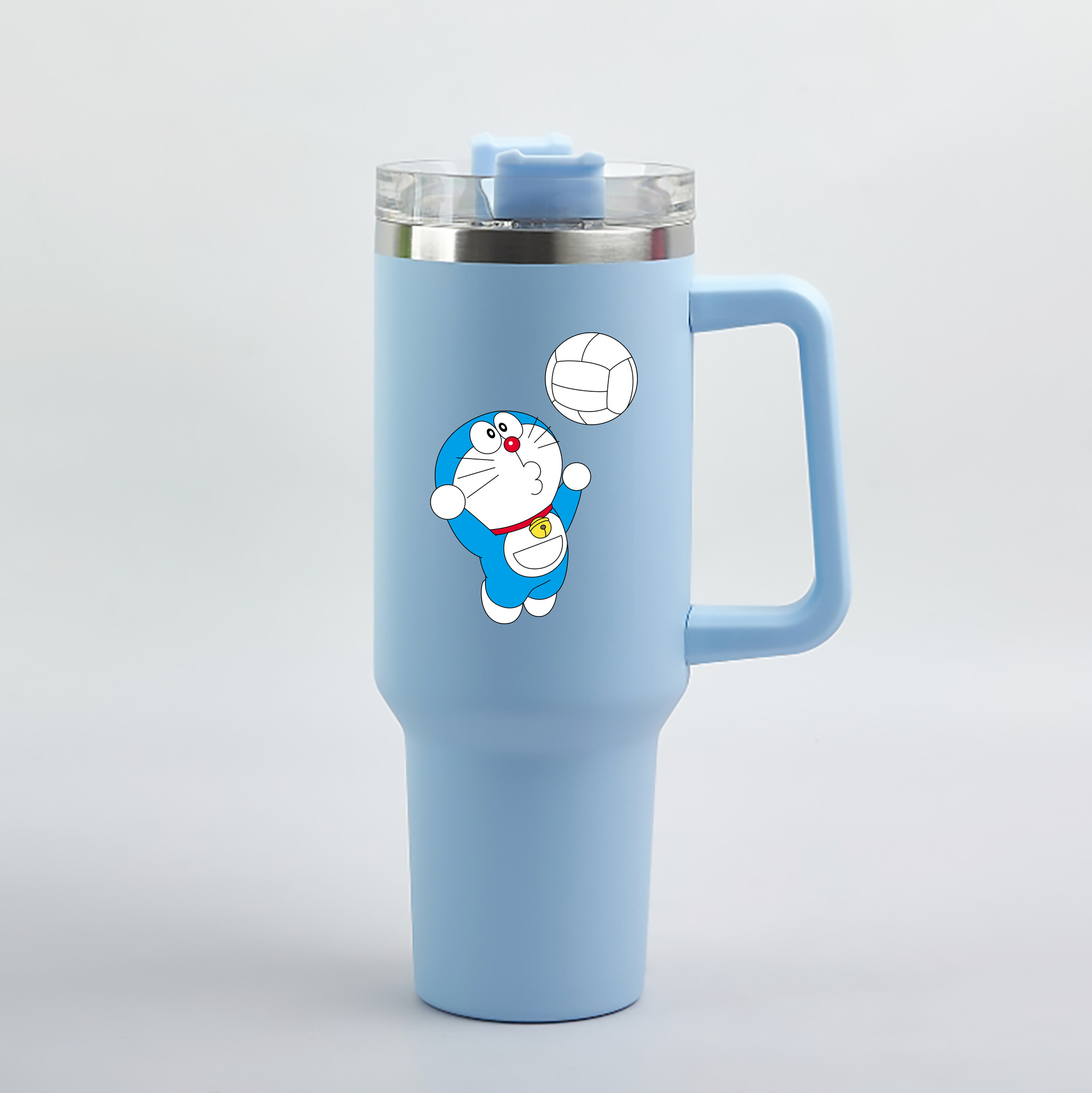 （画像用） ドラえもん Doraemon 1200mL車用タンブラー（カラープリント）