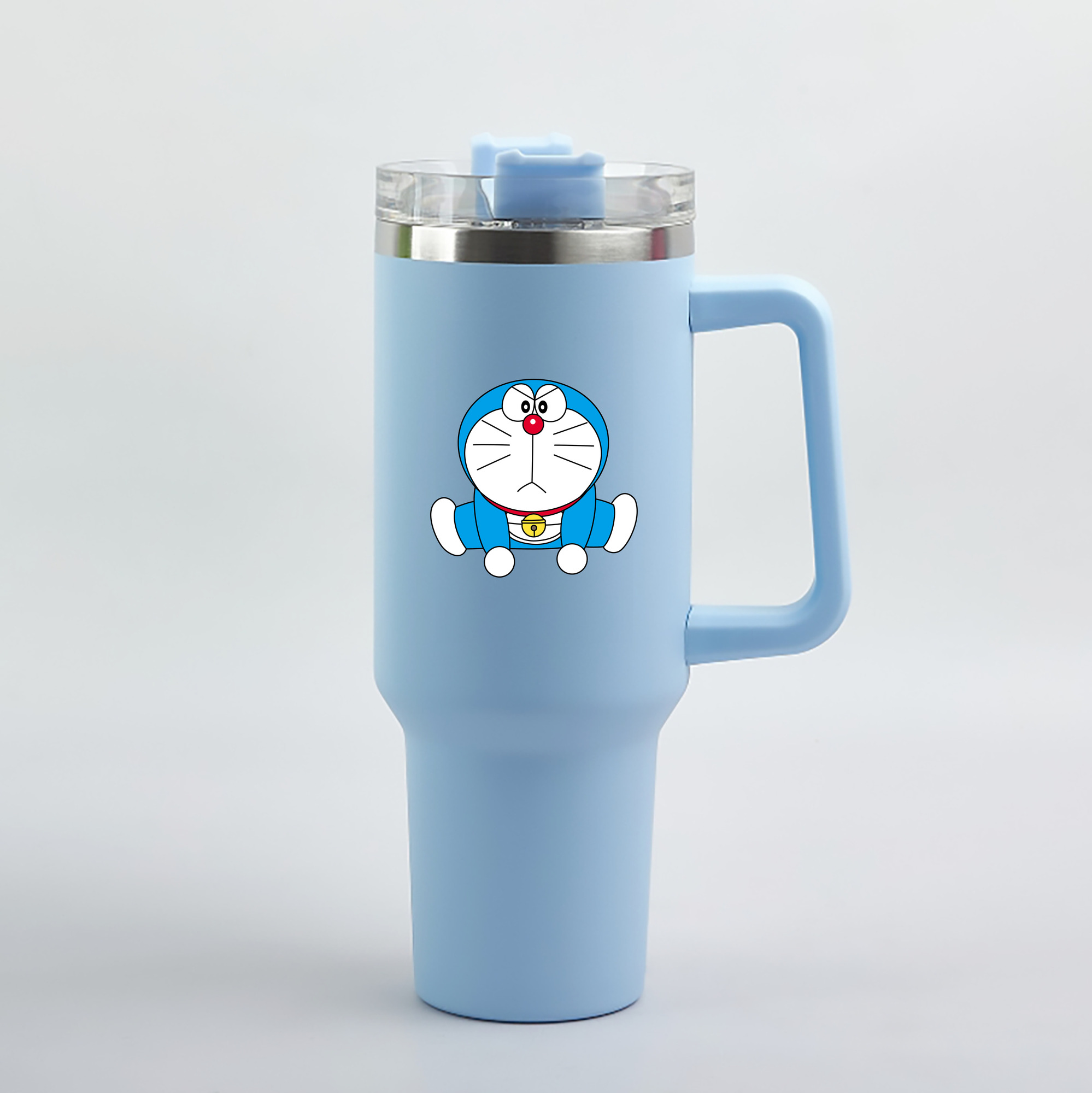 （画像用） ドラえもん Doraemon 1200mL車用タンブラー（カラープリント）