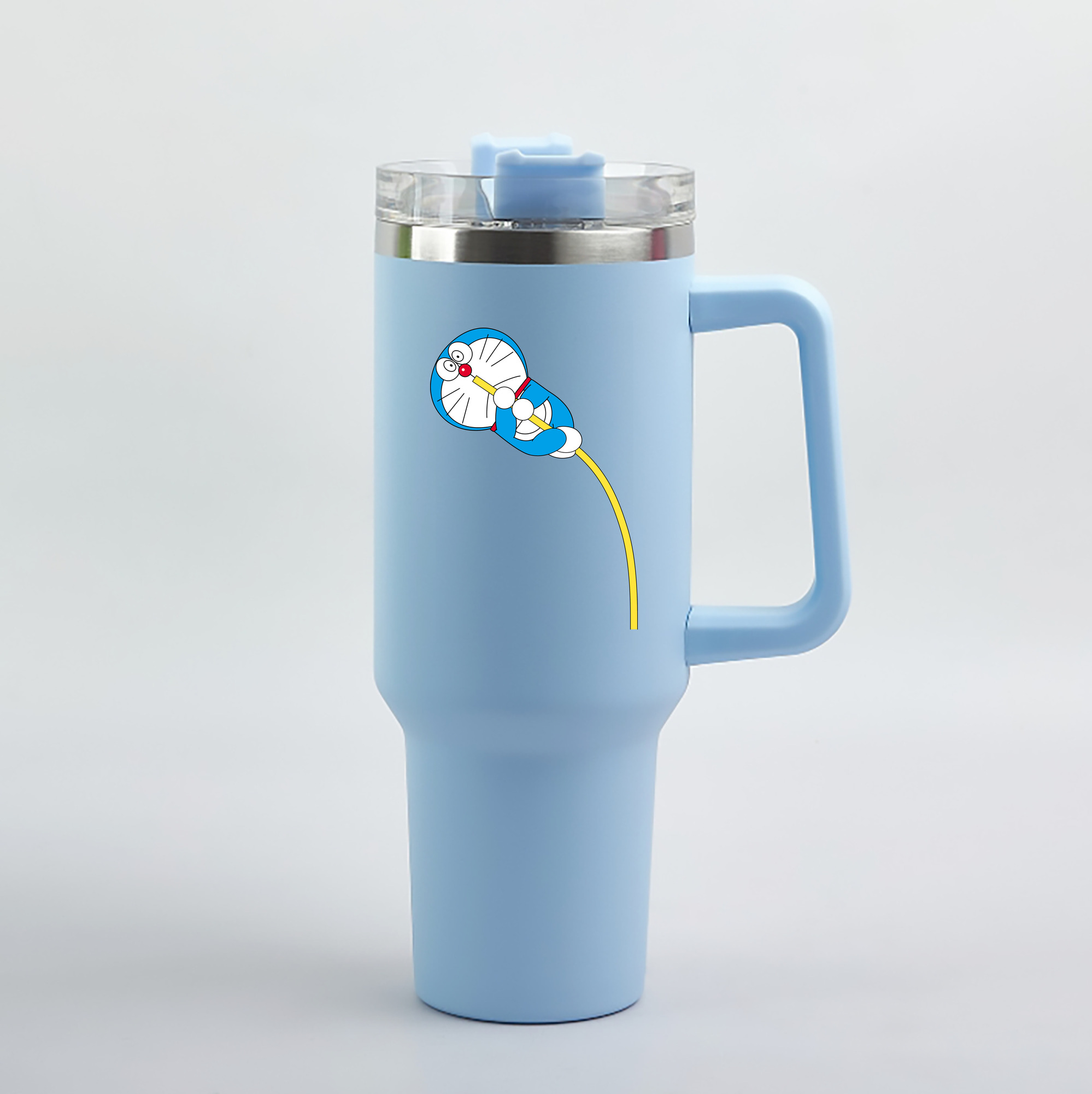 （画像用） ドラえもん Doraemon 1200mL車用タンブラー（カラープリント）