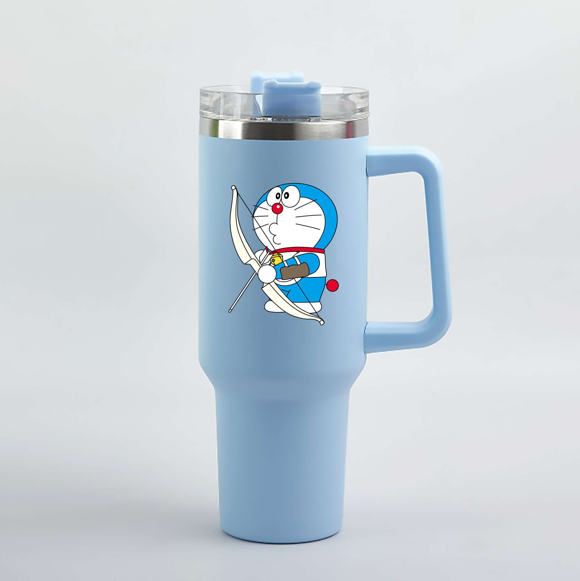 （画像用） ドラえもん Doraemon 1200mL車用タンブラー（カラープリント）