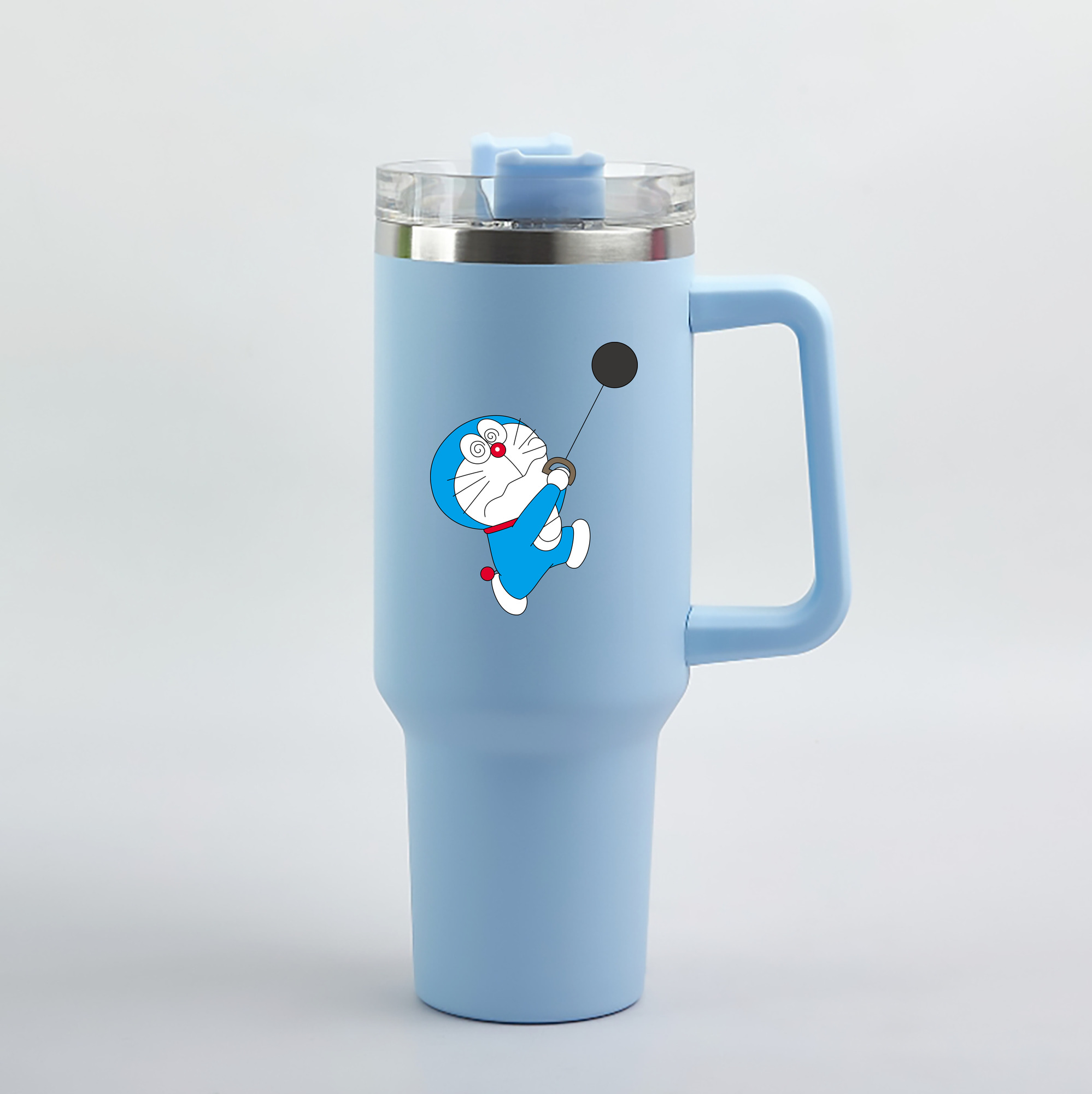 （画像用） ドラえもん Doraemon 1200mL車用タンブラー（カラープリント）
