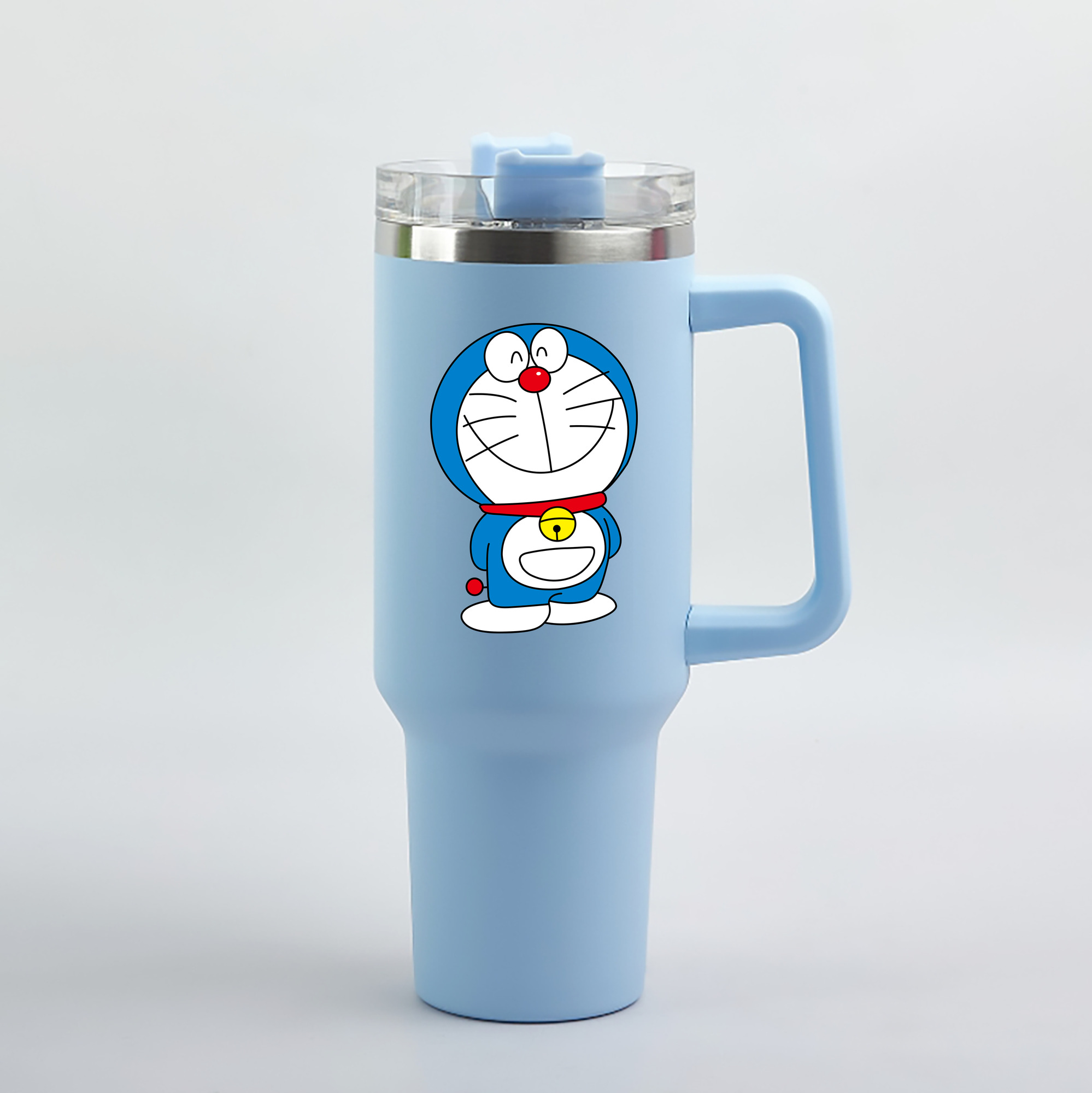 （画像用） ドラえもん Doraemon 1200mL車用タンブラー（カラープリント）