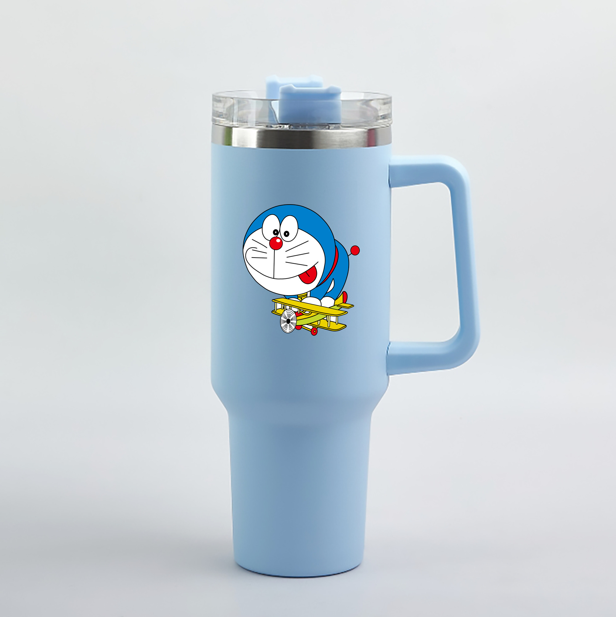 （画像用） ドラえもん Doraemon 1200mL車用タンブラー（カラープリント）