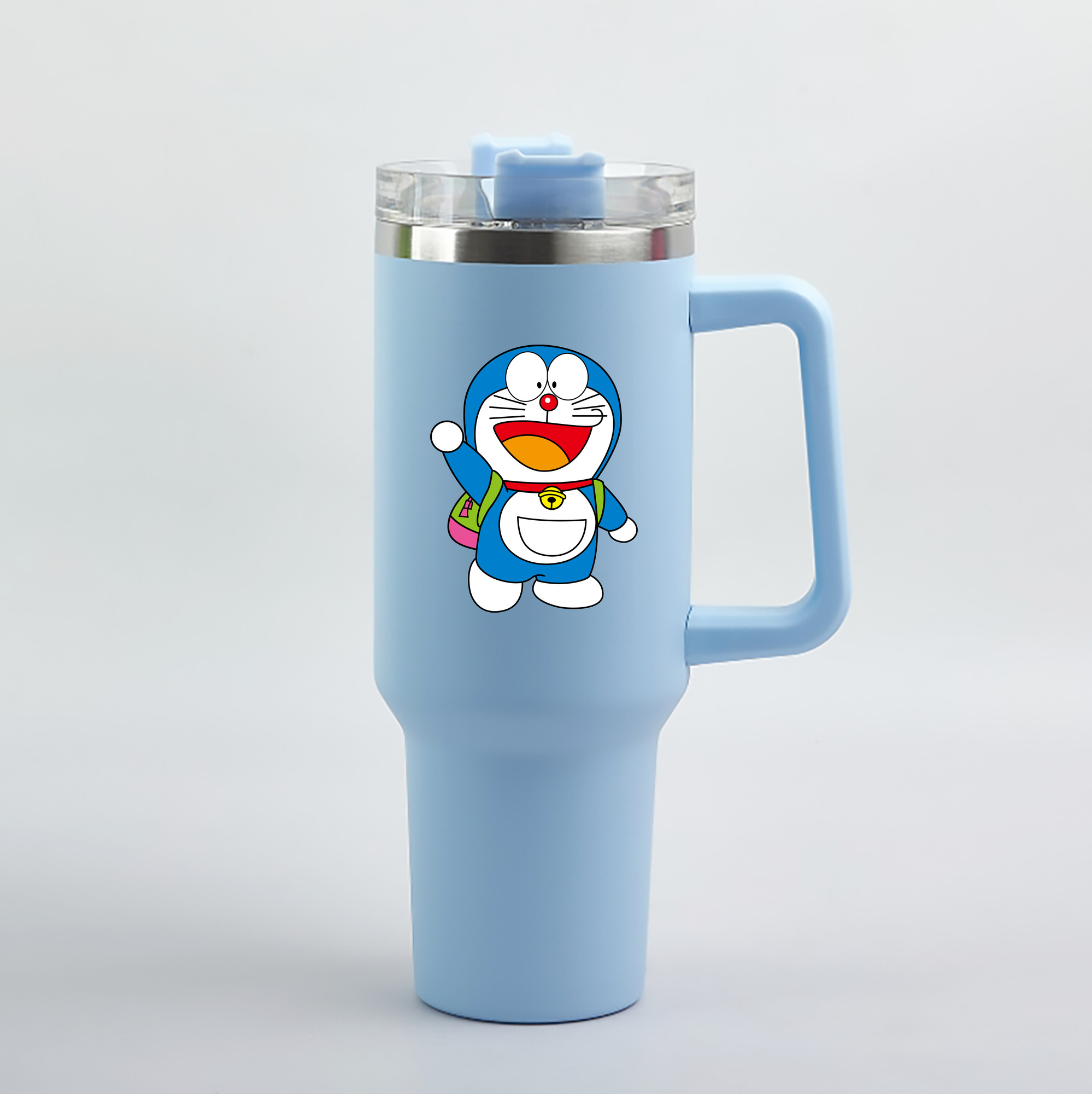 （画像用） ドラえもん Doraemon 1200mL車用タンブラー（カラープリント）