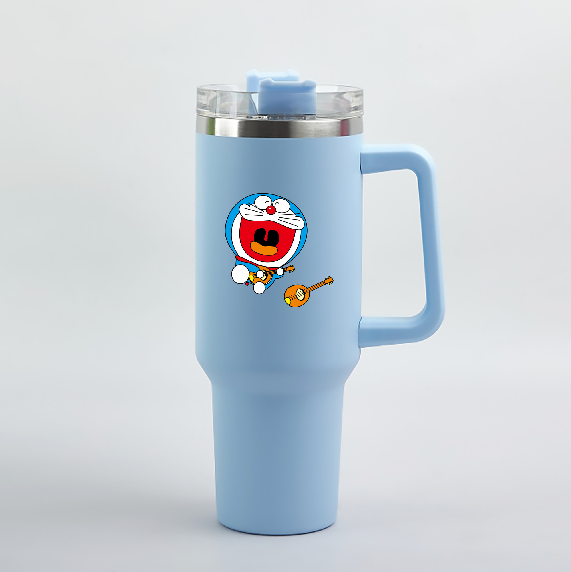 （画像用） ドラえもん Doraemon 1200mL車用タンブラー（カラープリント）
