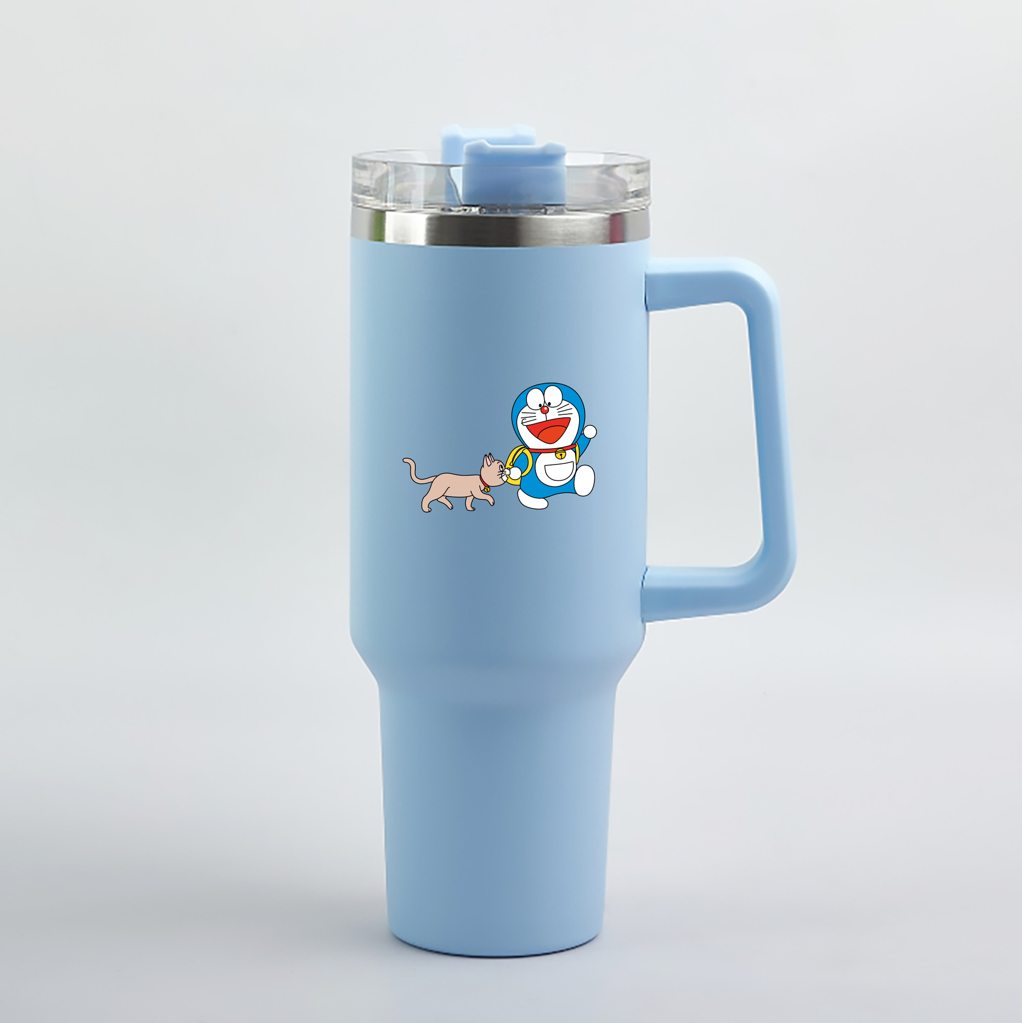 （画像用） ドラえもん Doraemon 1200mL車用タンブラー（カラープリント）