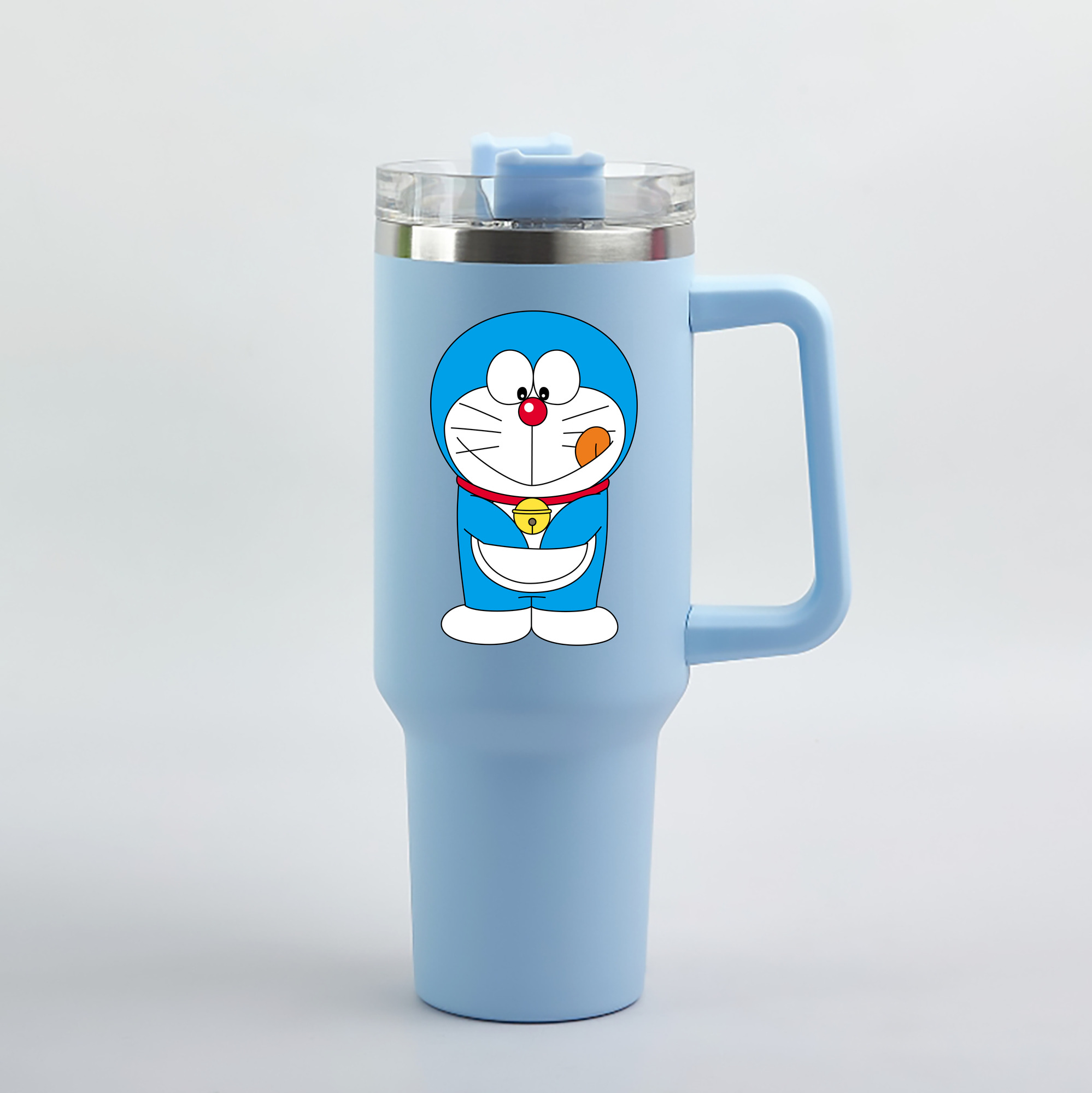 （画像用） ドラえもん Doraemon 1200mL車用タンブラー（カラープリント）
