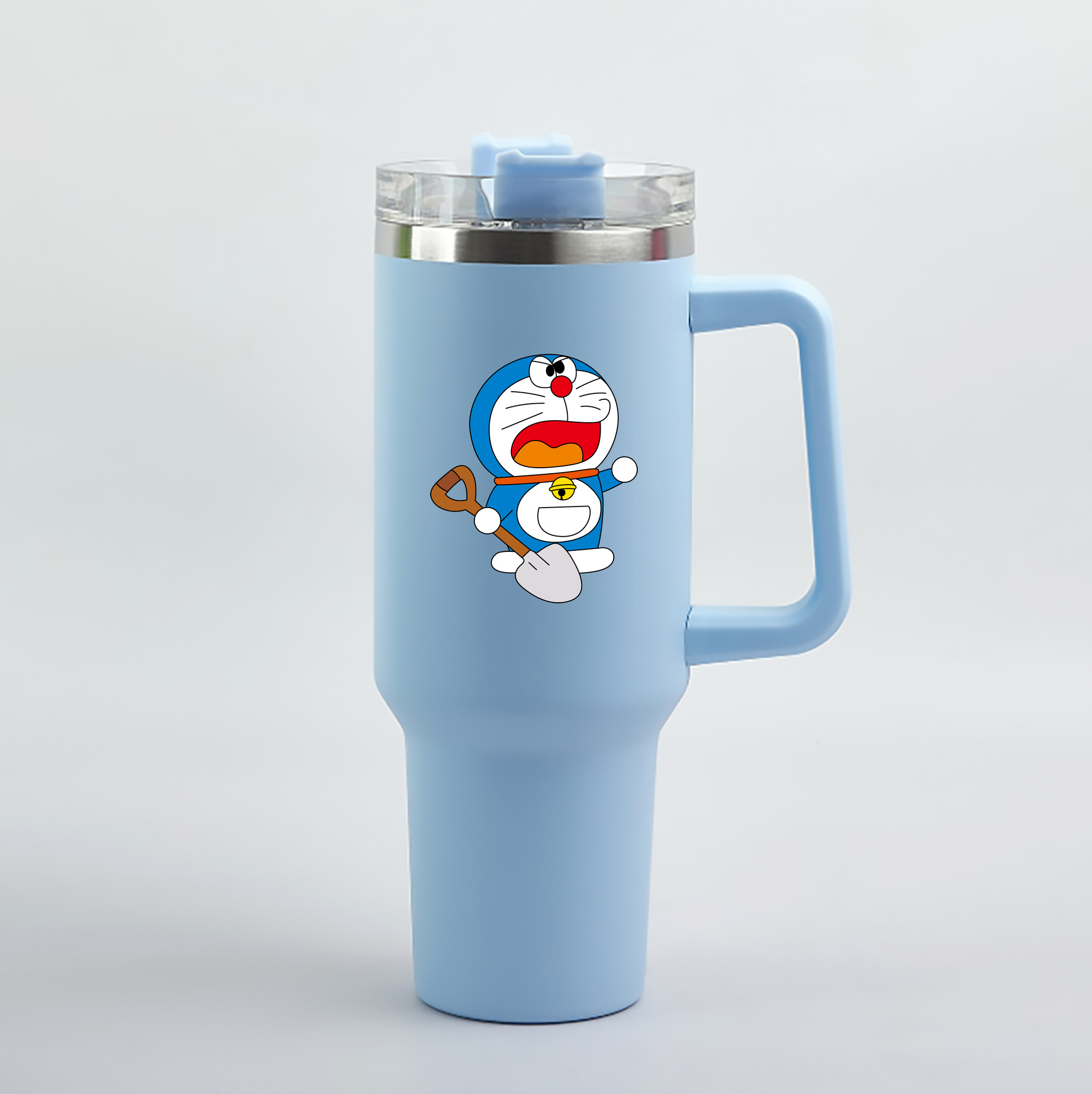 （画像用） ドラえもん Doraemon 1200mL車用タンブラー（カラープリント）