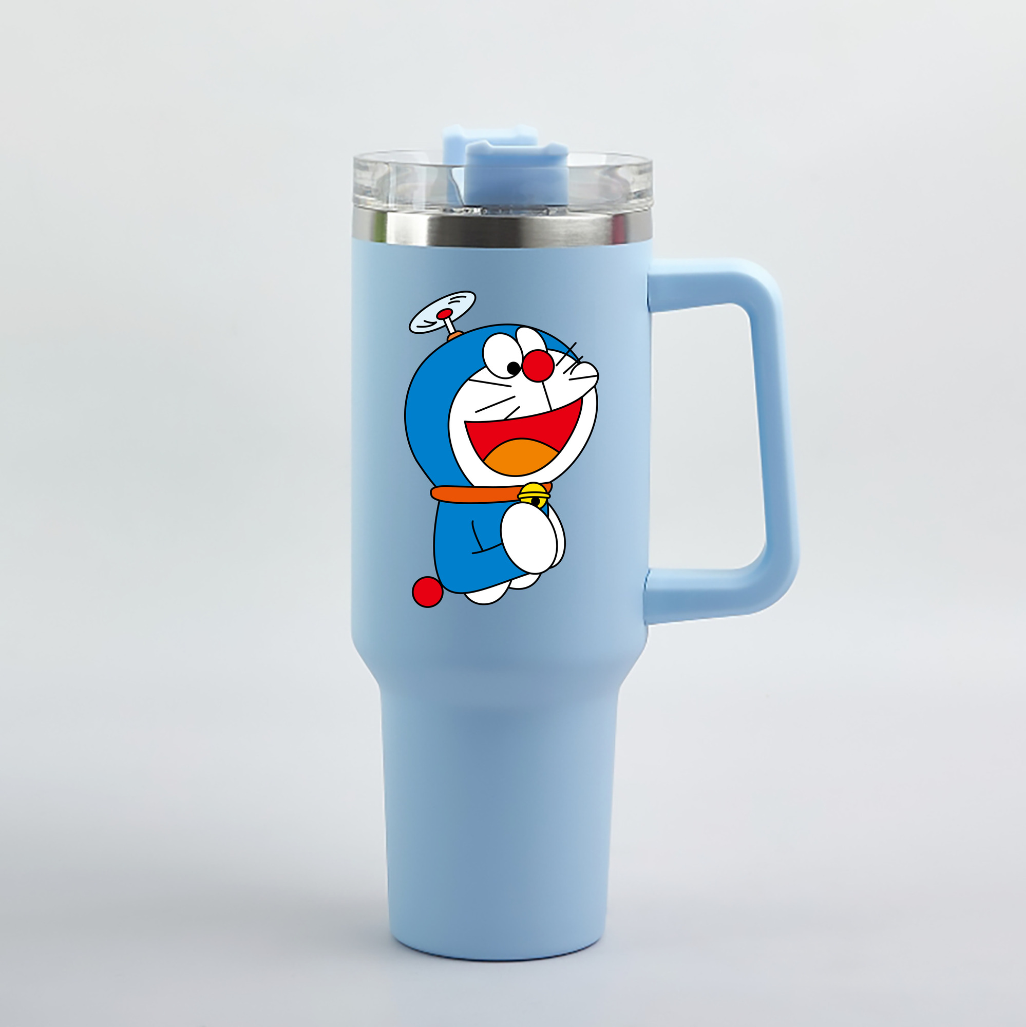（画像用） ドラえもん Doraemon 1200mL車用タンブラー（カラープリント）