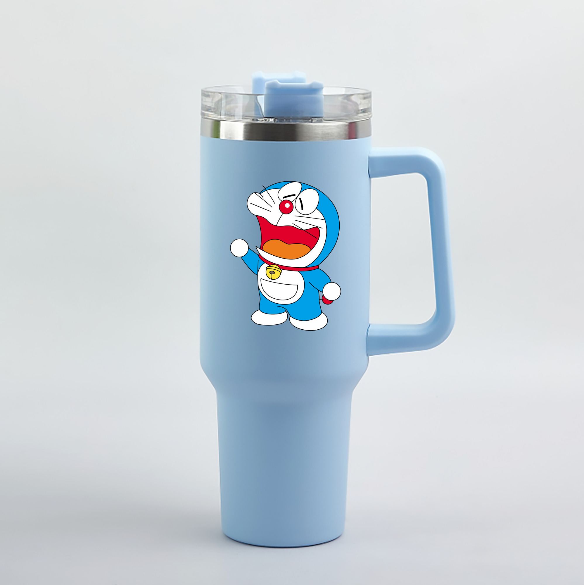 （画像用） ドラえもん Doraemon 1200mL車用タンブラー（カラープリント）