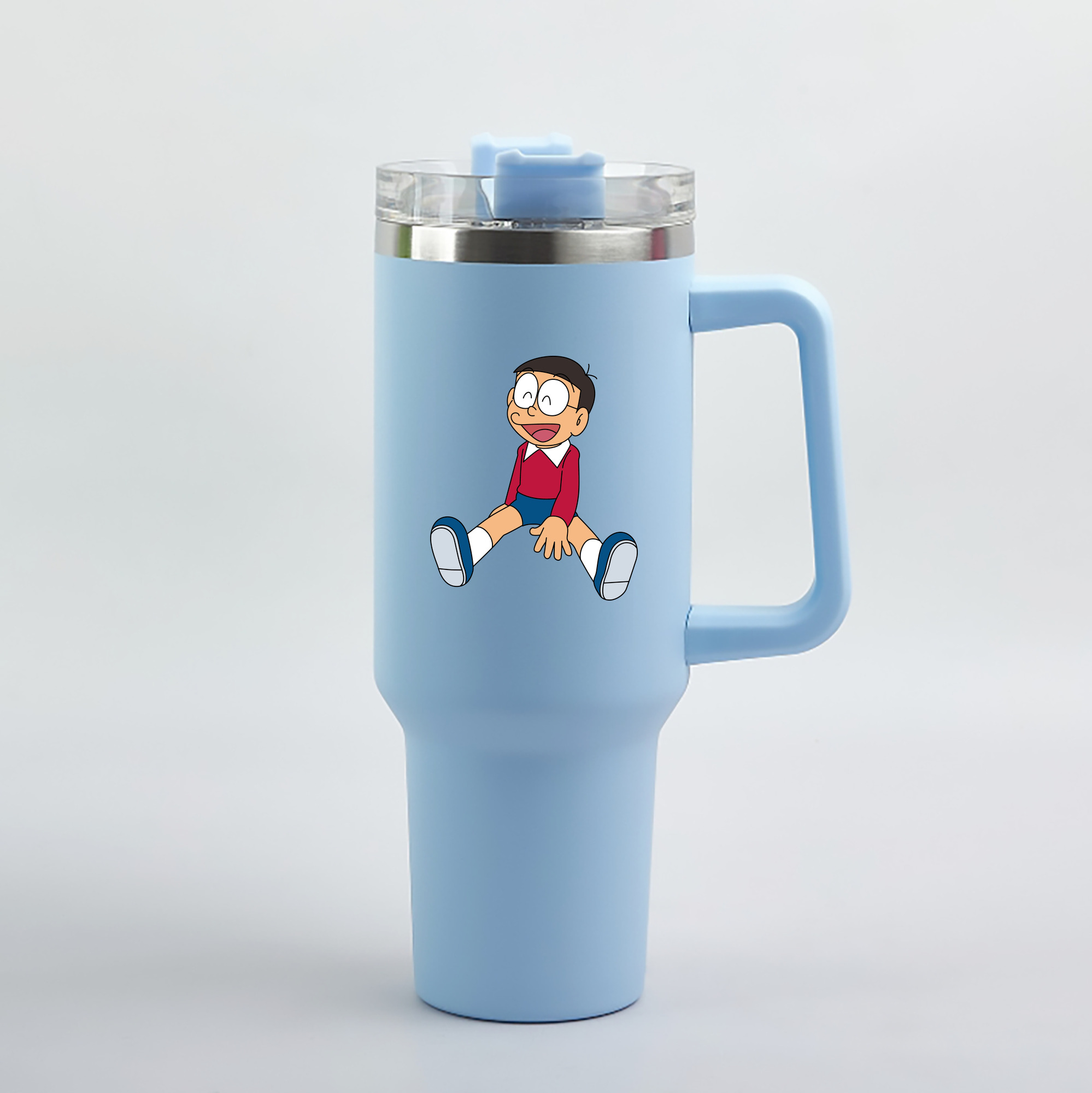 （画像用） ドラえもん 野比 のび太 Doraemon Nobita Nobi 1200mL車用タンブラー（カラープリント）