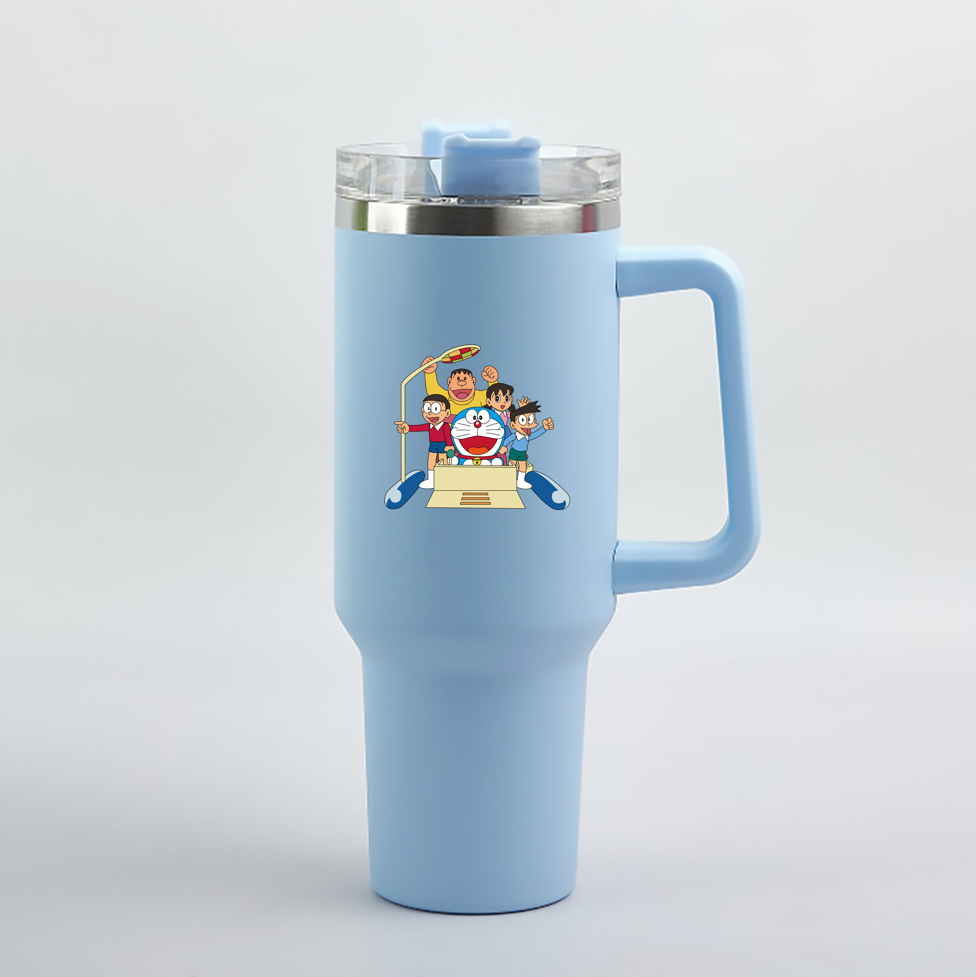 （画像用） ドラえもん 骨川 スネ夫 Doraemon Honekawa Suneo 1200mL車用タンブラー（カラープリント）
