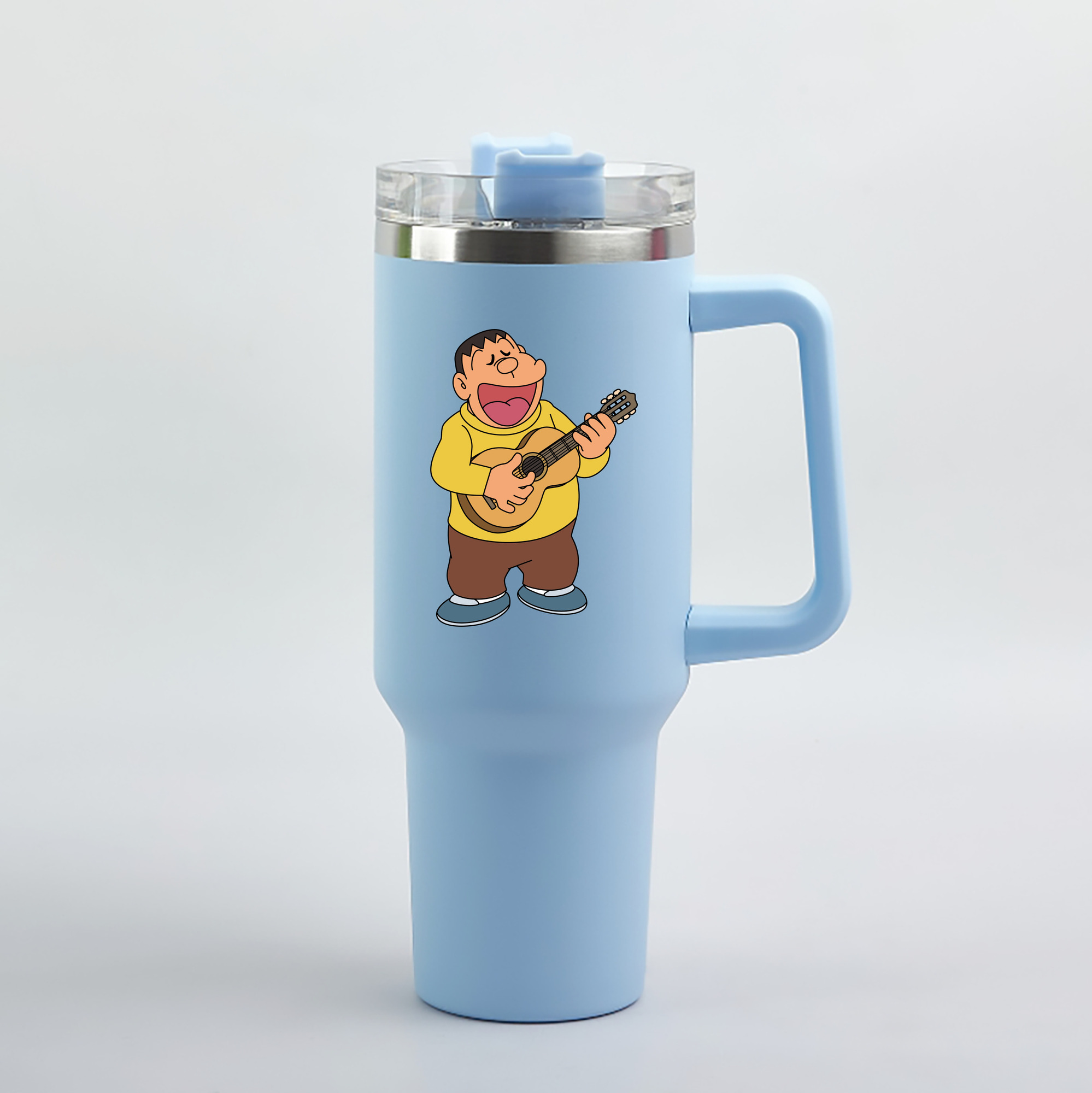 （画像用） ドラえもん 剛田武 Doraemon Gouta Takeshi 1200mL車用タンブラー（カラープリント）