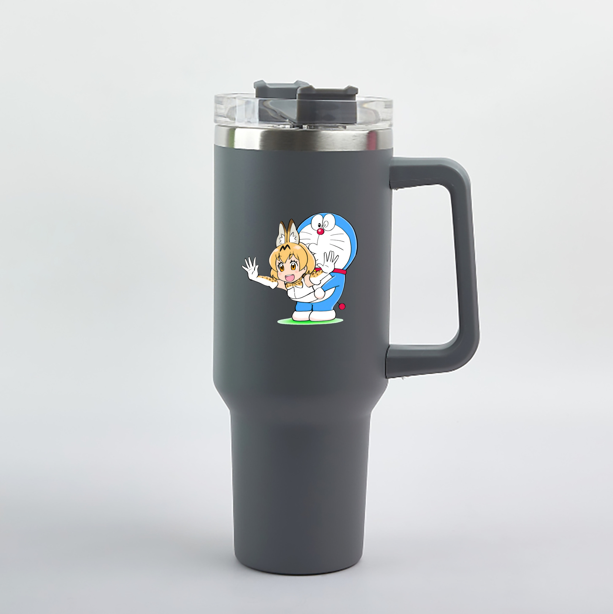 （画像用） ドラえもん Doraemon 1200mL車用タンブラー（カラープリント）
