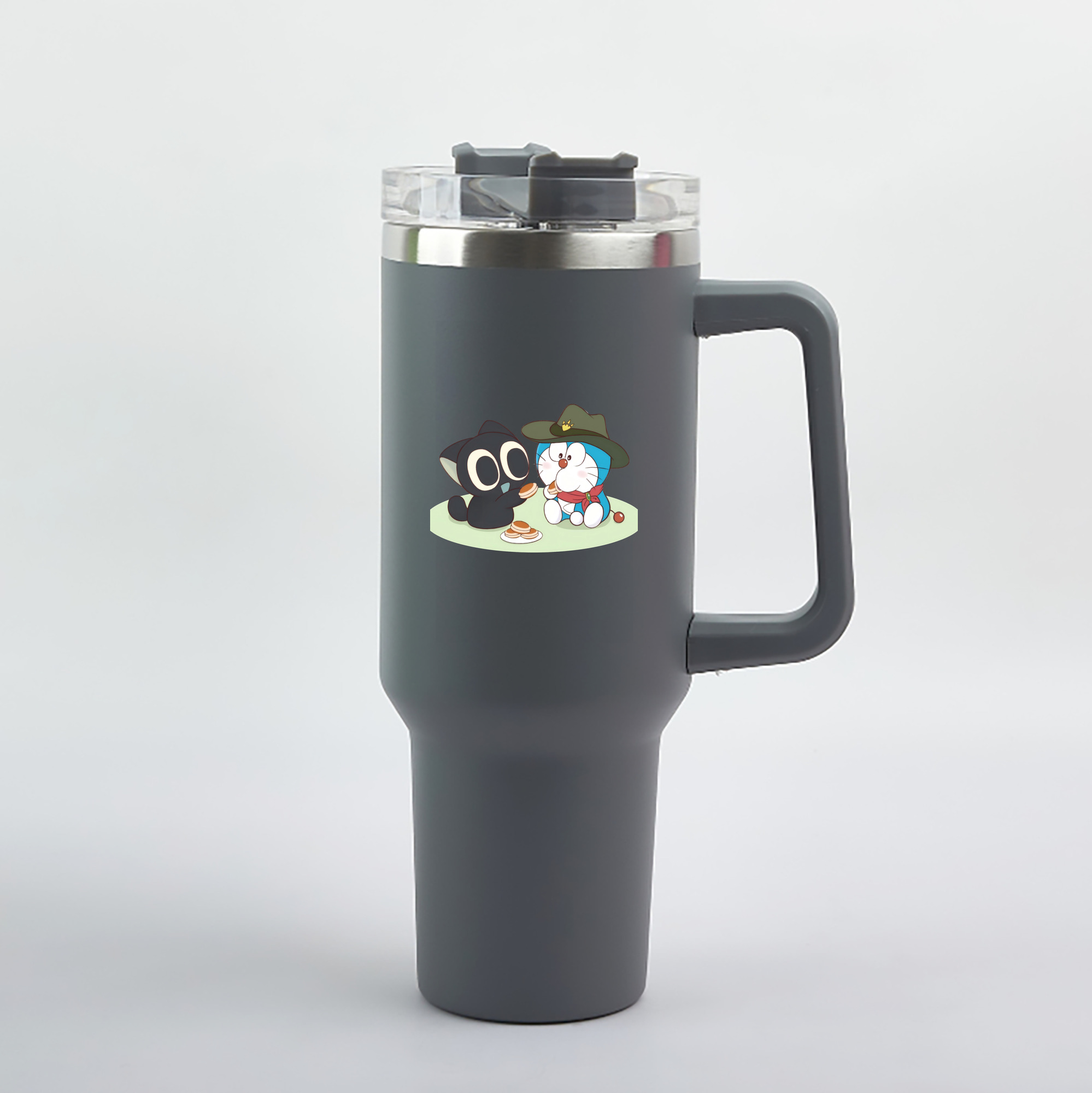 （画像用） ドラえもん Doraemon 1200mL車用タンブラー（カラープリント）