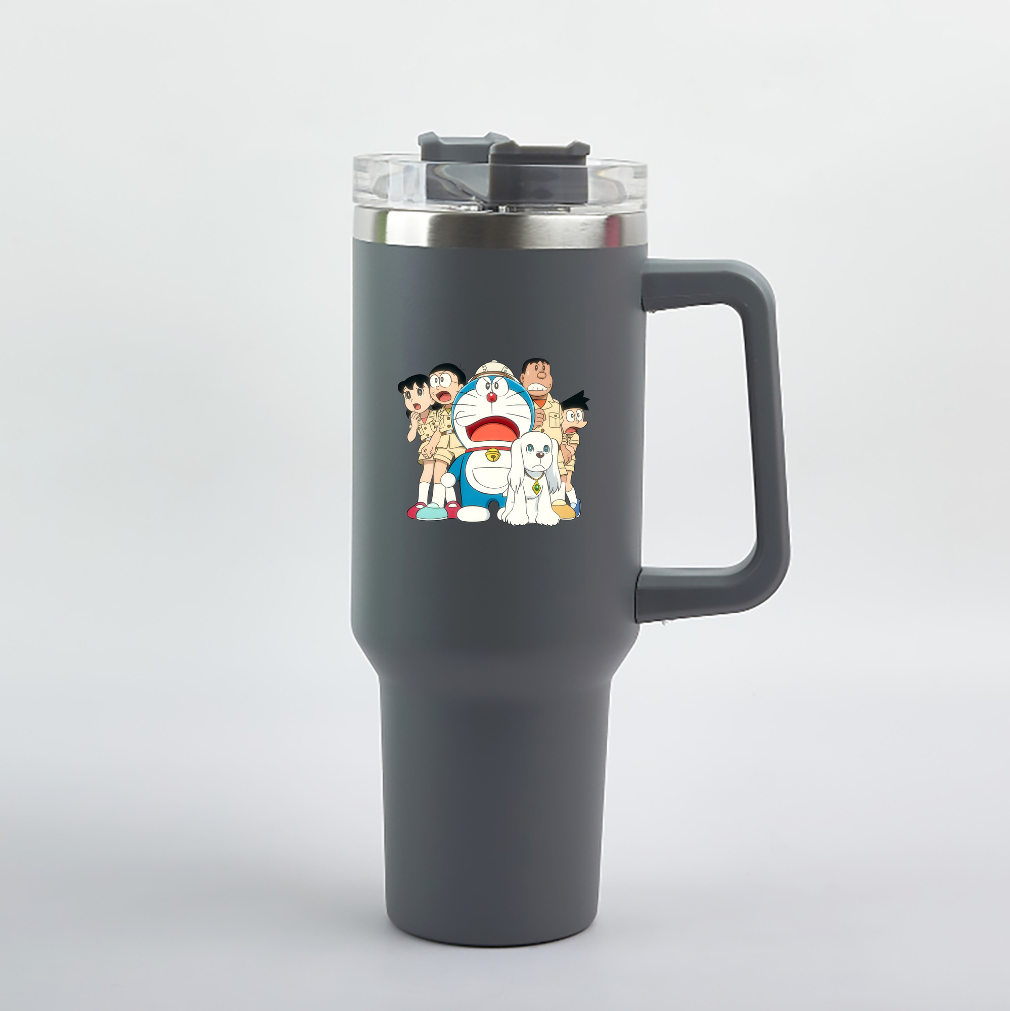 （画像用） ドラえもん Doraemon 1200mL車用タンブラー（カラープリント）