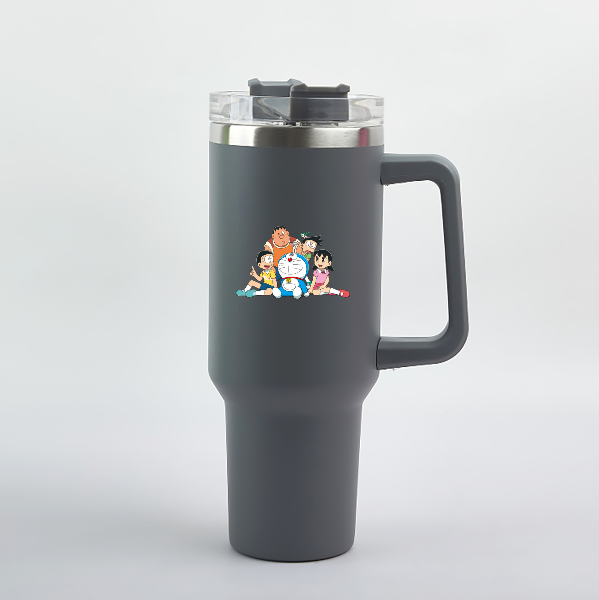 （画像用） ドラえもん Doraemon 1200mL車用タンブラー（カラープリント）