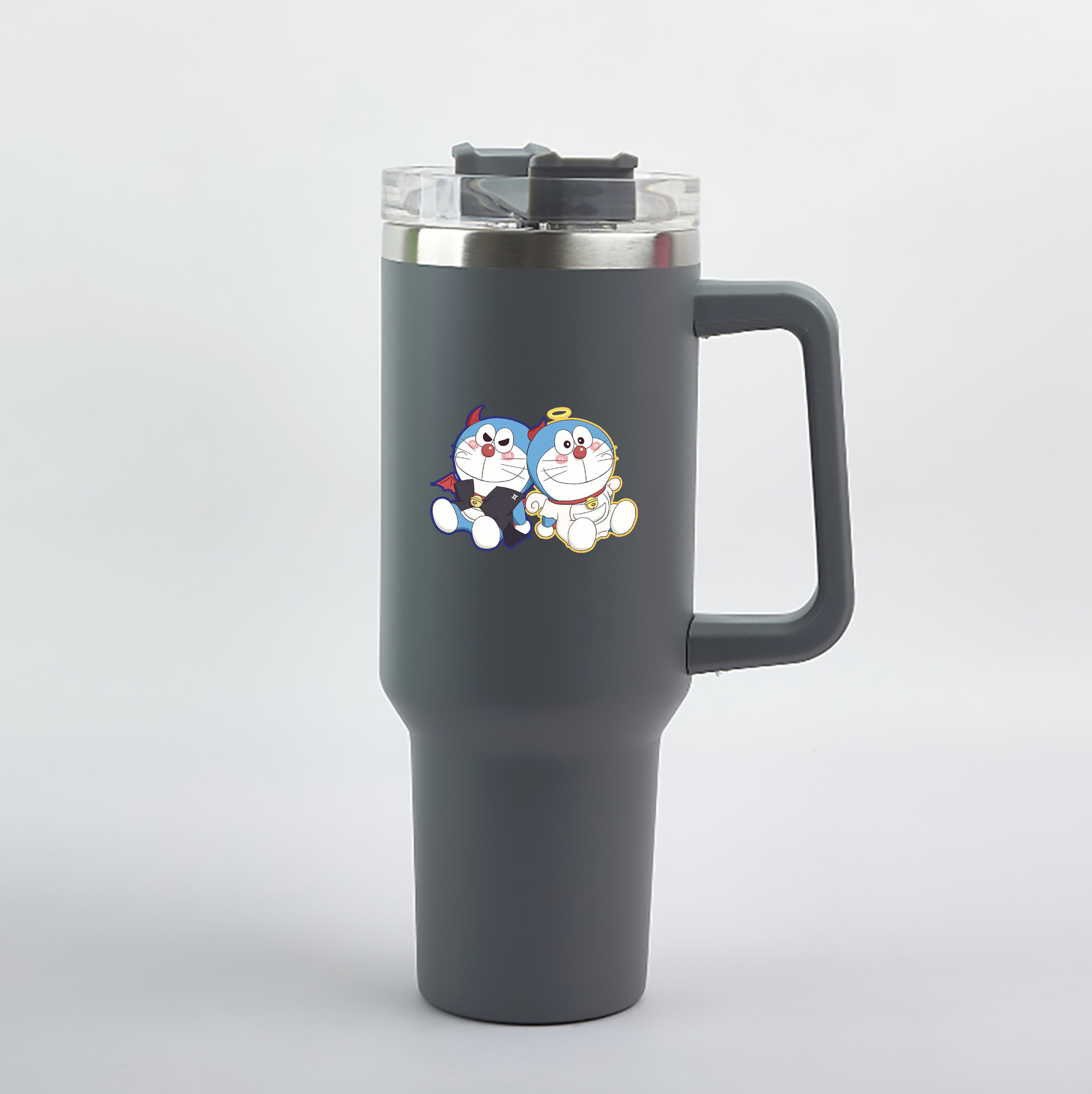 （画像用） ドラえもん Doraemon 1200mL車用タンブラー（カラープリント）
