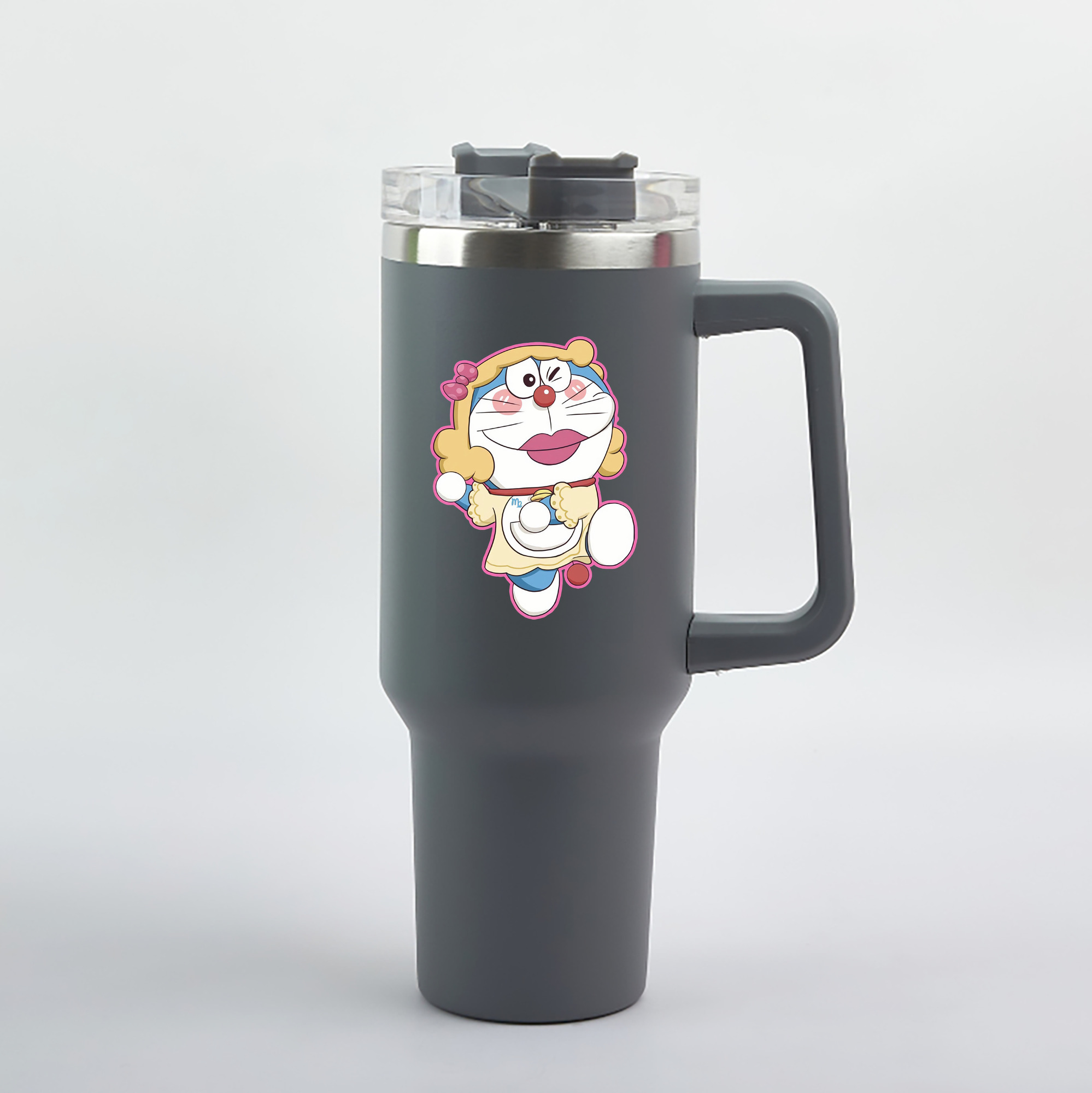 （画像用） ドラえもん Doraemon 1200mL車用タンブラー（カラープリント）