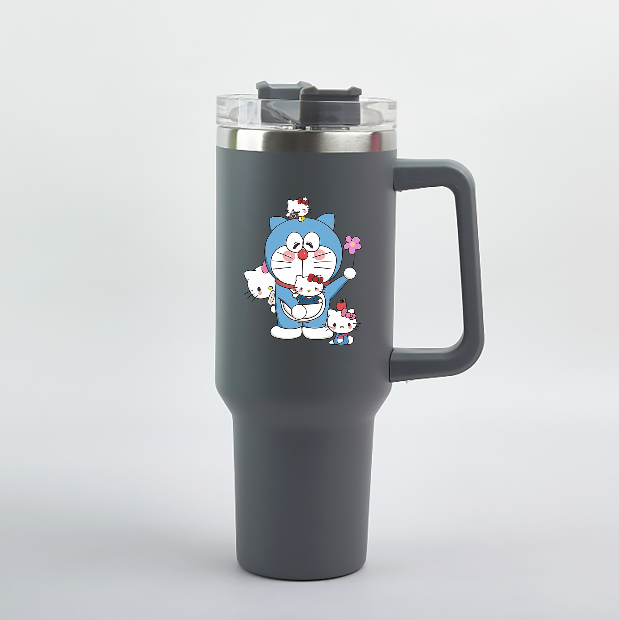 （画像用） ドラえもん Doraemon 1200mL車用タンブラー（カラープリント）
