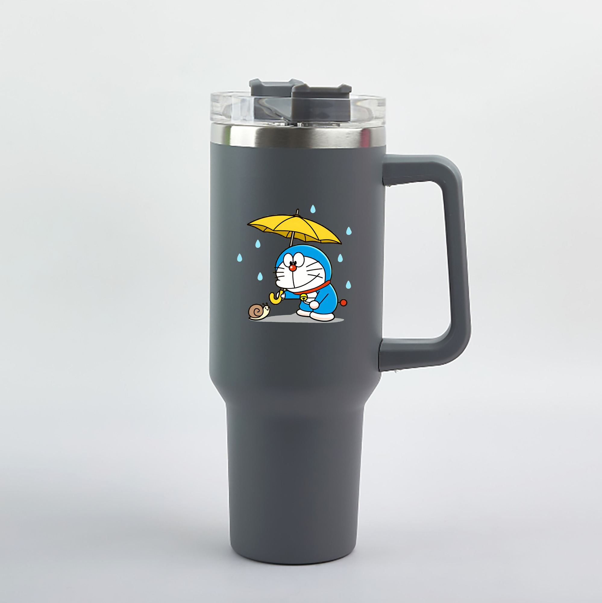 （画像用） ドラえもん Doraemon 1200mL車用タンブラー（カラープリント）