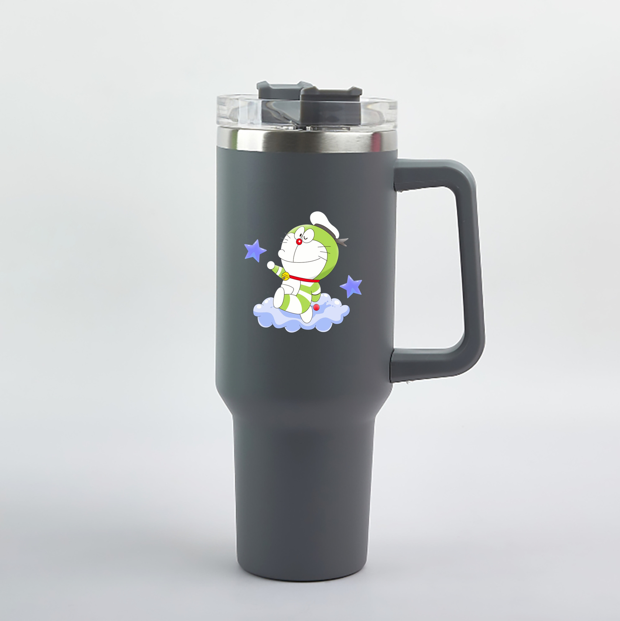 （画像用） ドラえもん Doraemon 1200mL車用タンブラー（カラープリント）