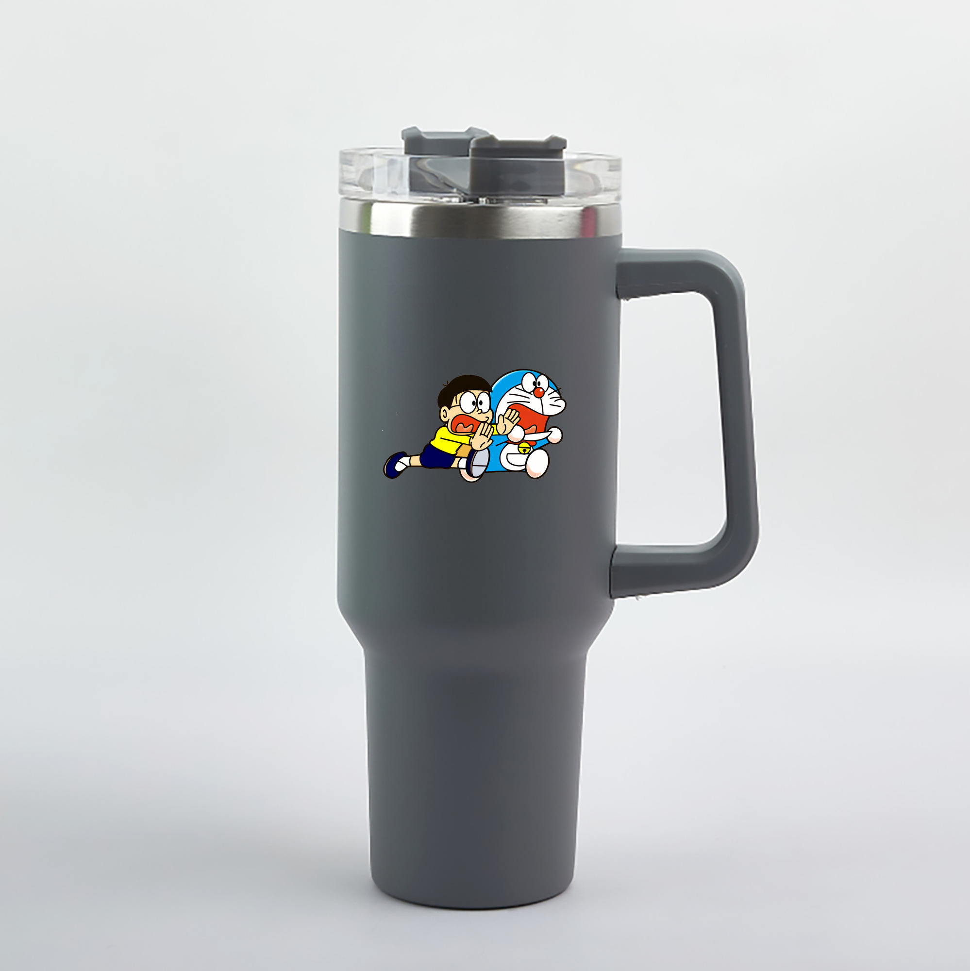 （画像用） ドラえもん Doraemon 1200mL車用タンブラー（カラープリント）