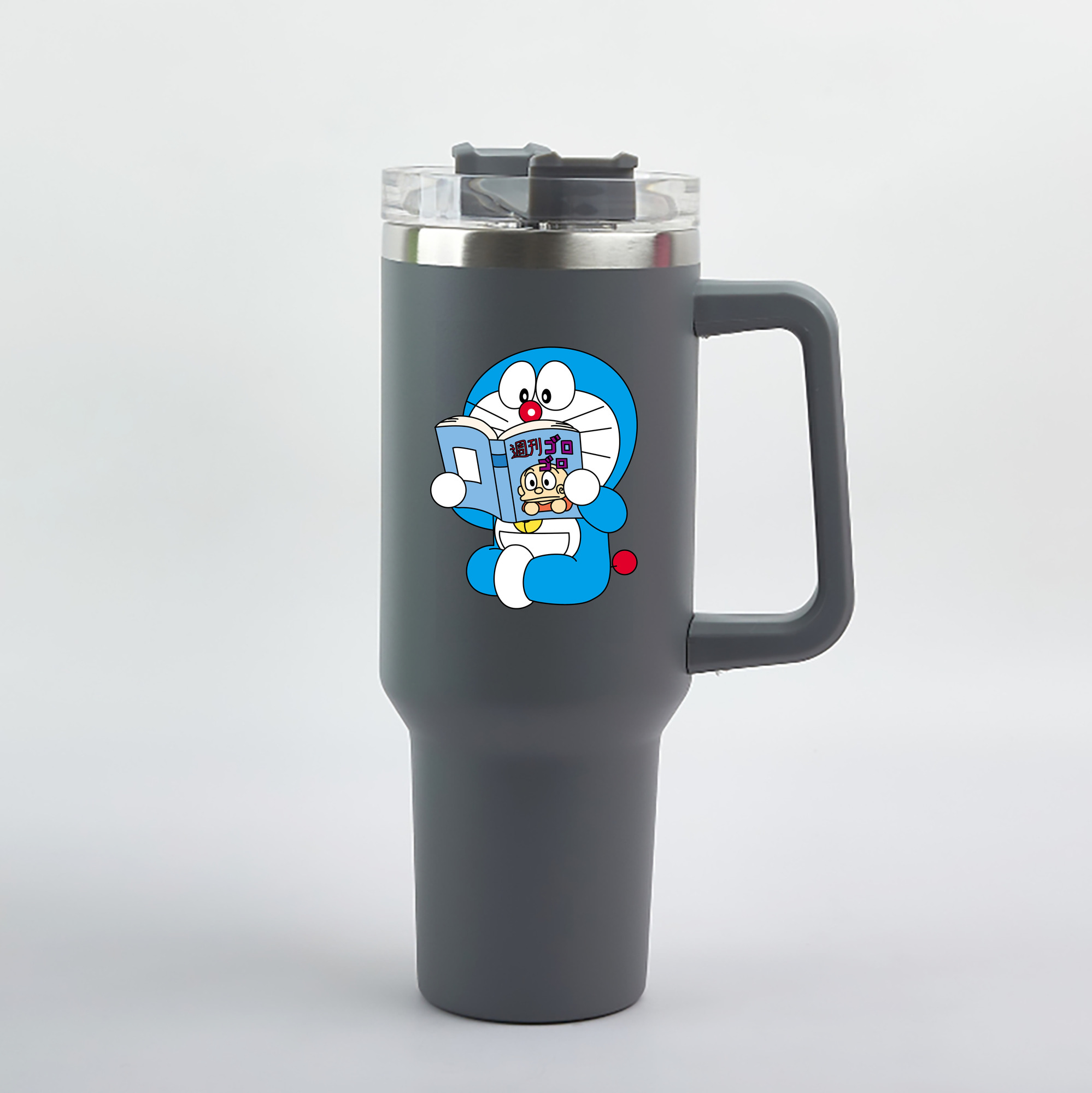 （画像用） ドラえもん Doraemon 1200mL車用タンブラー（カラープリント）