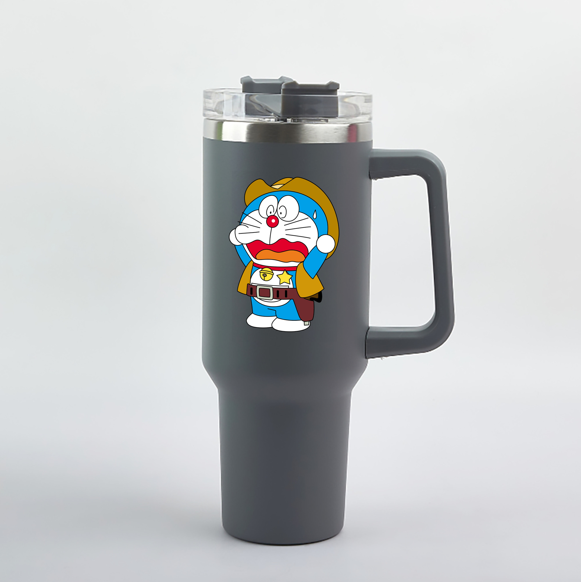 （画像用） ドラえもん Doraemon 1200mL車用タンブラー（カラープリント）