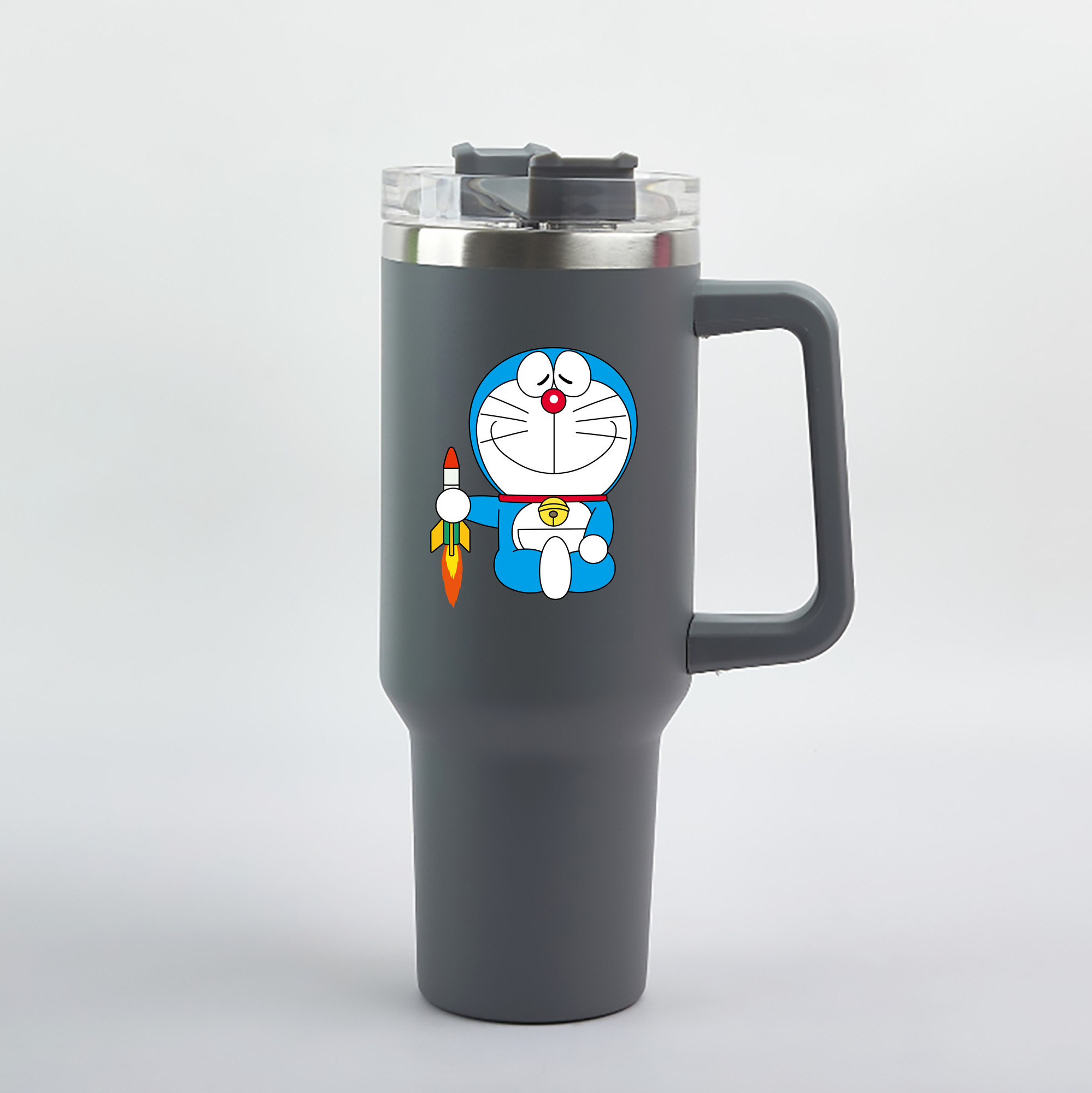 （画像用） ドラえもん Doraemon 1200mL車用タンブラー（カラープリント）
