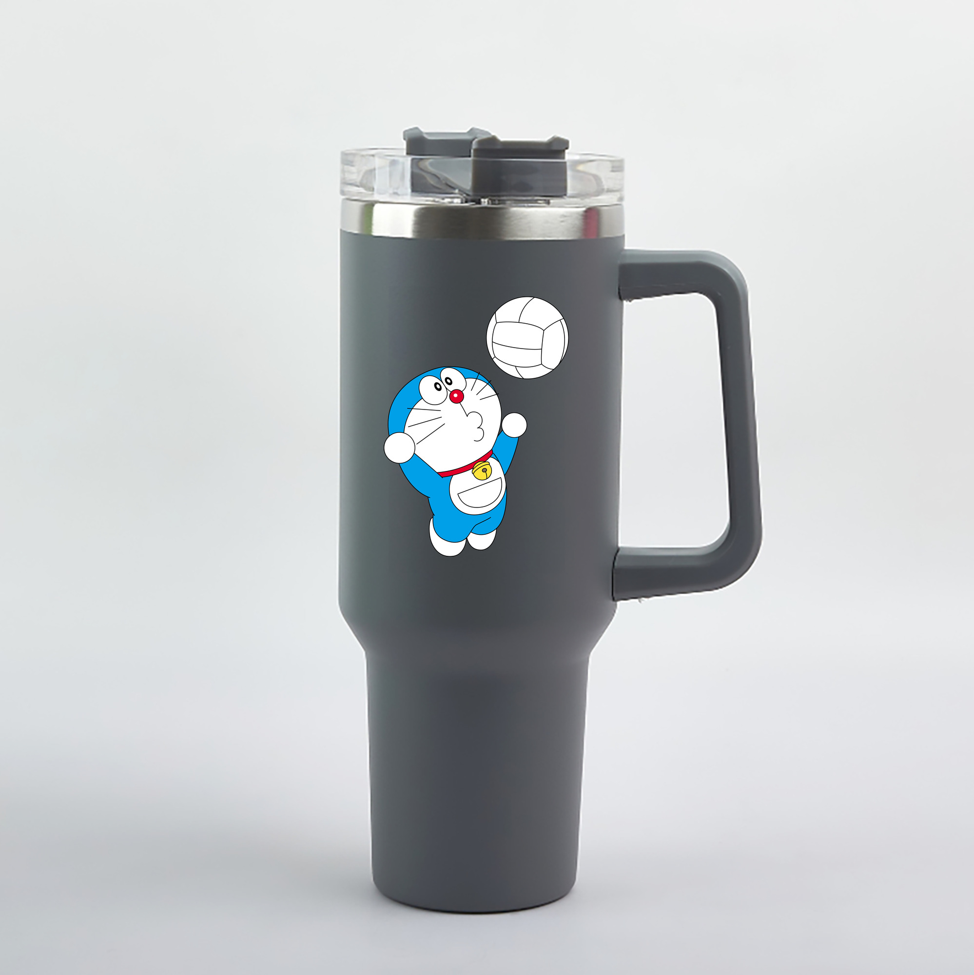 （画像用） ドラえもん Doraemon 1200mL車用タンブラー（カラープリント）