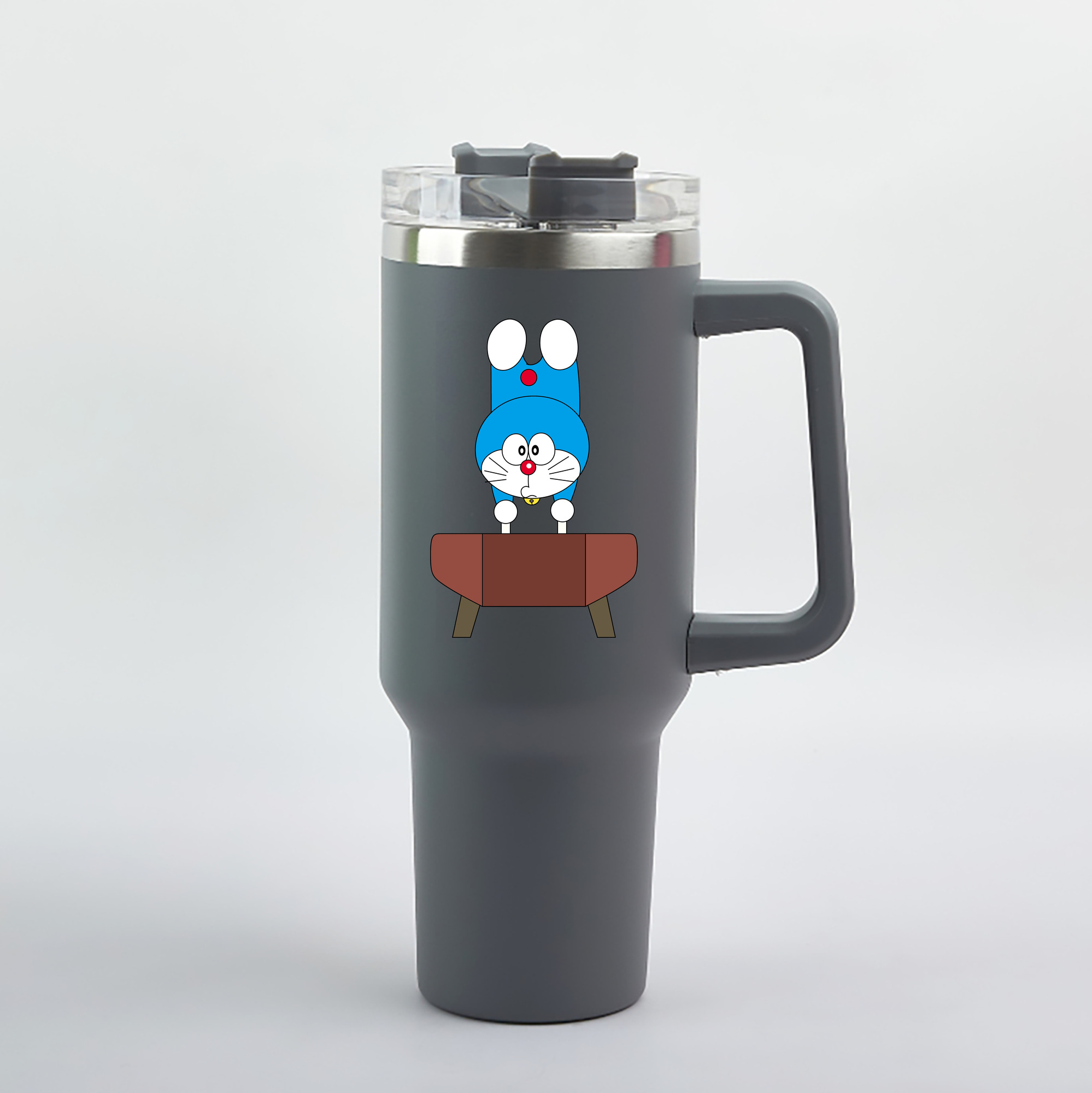 （画像用） ドラえもん Doraemon 1200mL車用タンブラー（カラープリント）