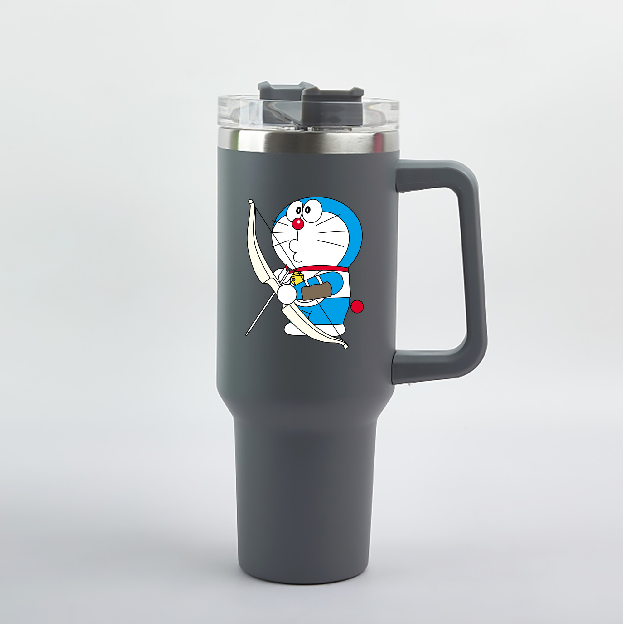（画像用） ドラえもん Doraemon 1200mL車用タンブラー（カラープリント）