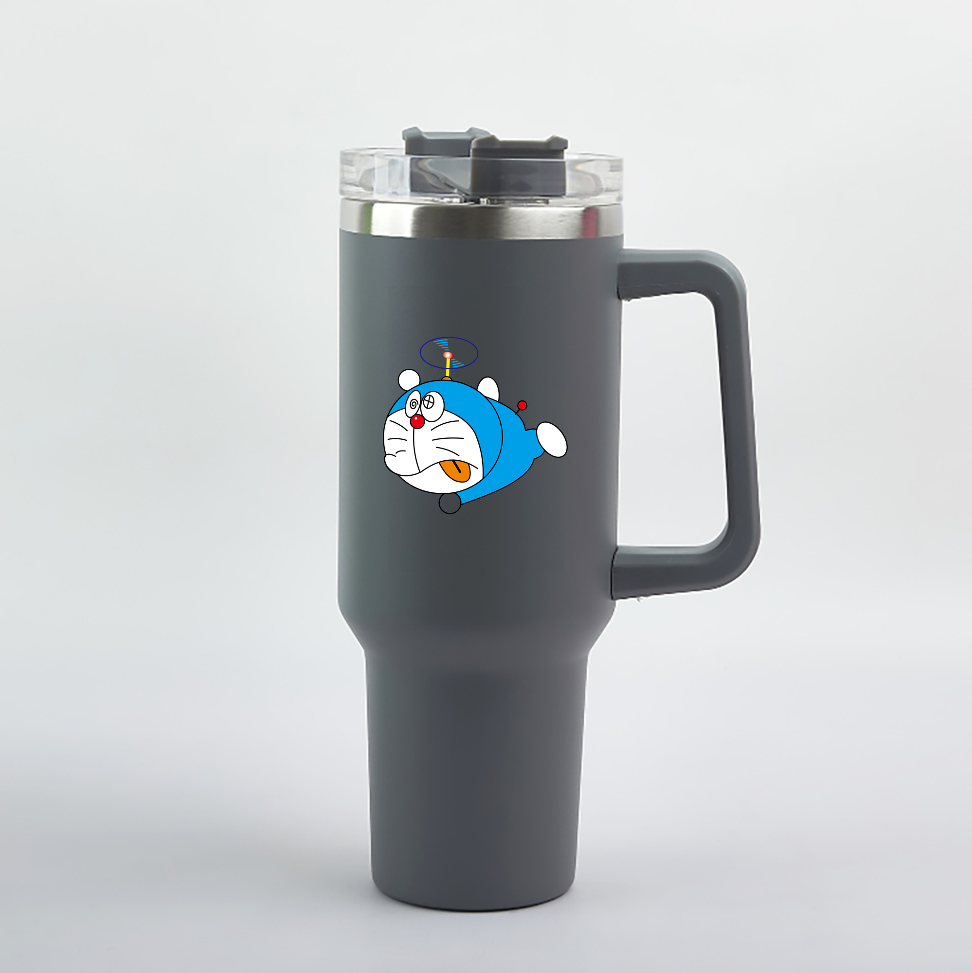 （画像用） ドラえもん Doraemon 1200mL車用タンブラー（カラープリント）