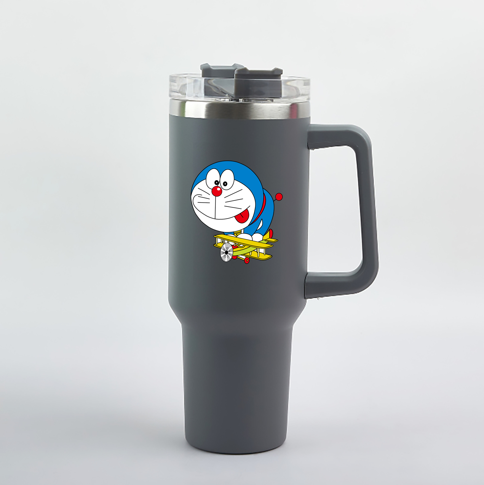 （画像用） ドラえもん Doraemon 1200mL車用タンブラー（カラープリント）