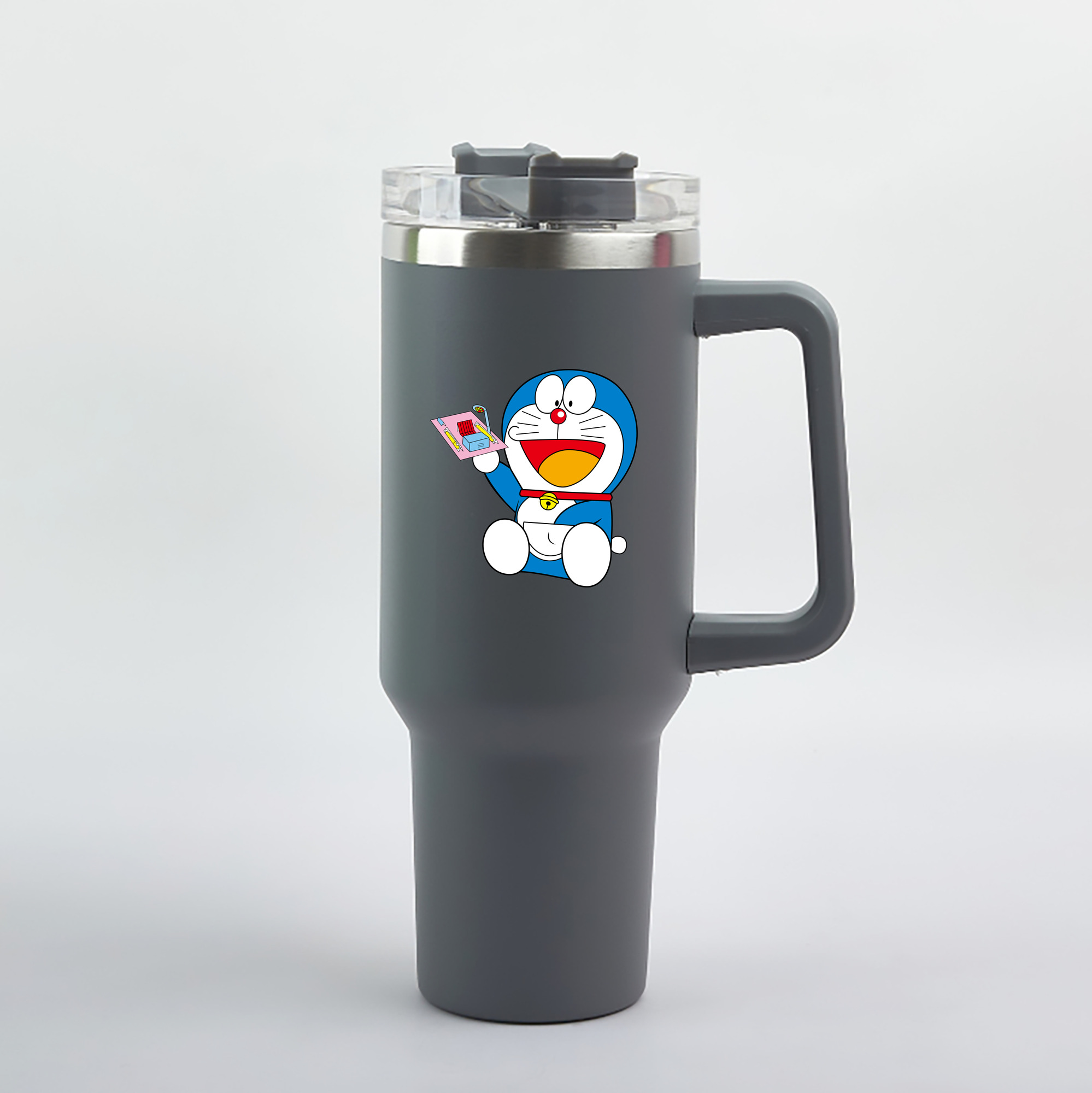 （画像用） ドラえもん Doraemon 1200mL車用タンブラー（カラープリント）