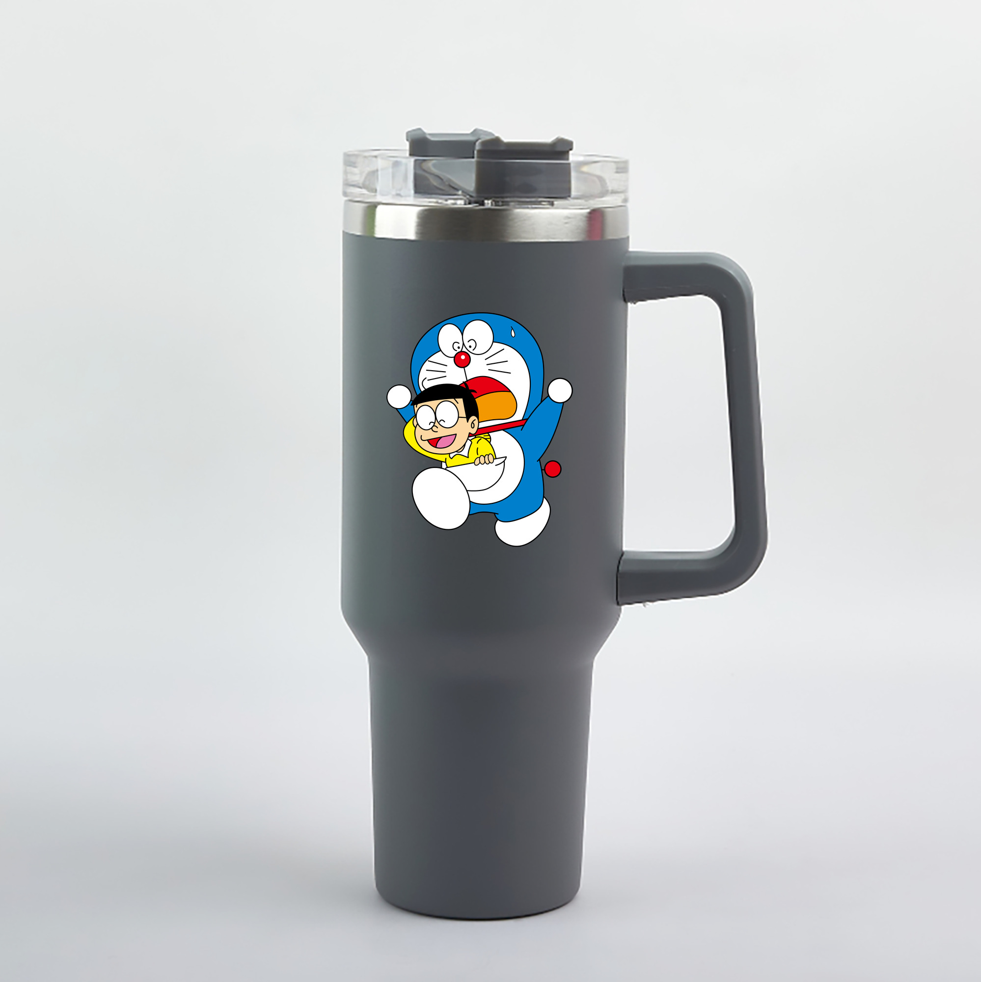 （画像用） ドラえもん Doraemon 1200mL車用タンブラー（カラープリント）