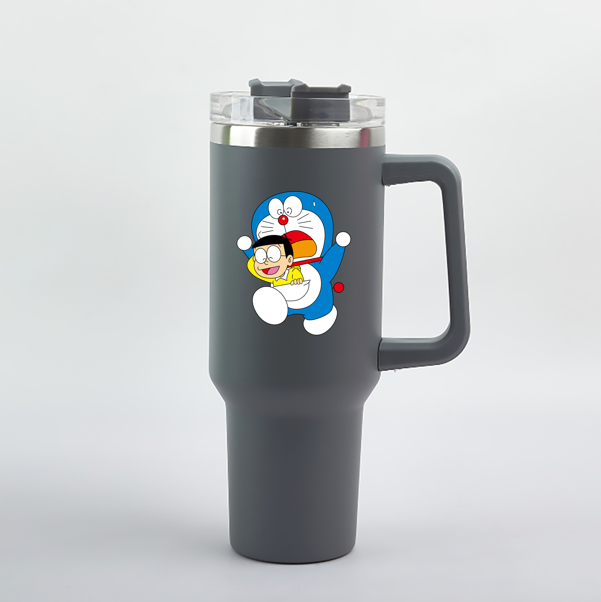 （画像用） ドラえもん Doraemon 1200mL車用タンブラー（カラープリント）