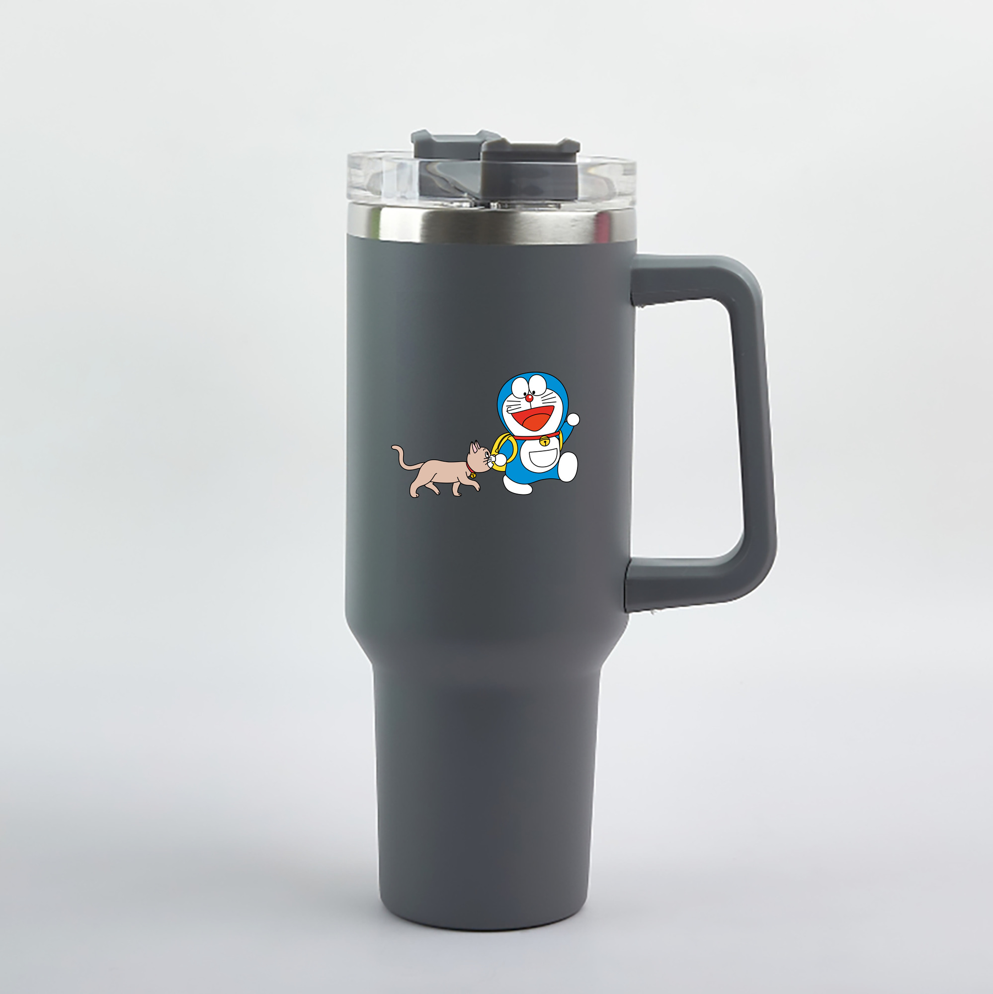 （画像用） ドラえもん Doraemon 1200mL車用タンブラー（カラープリント）
